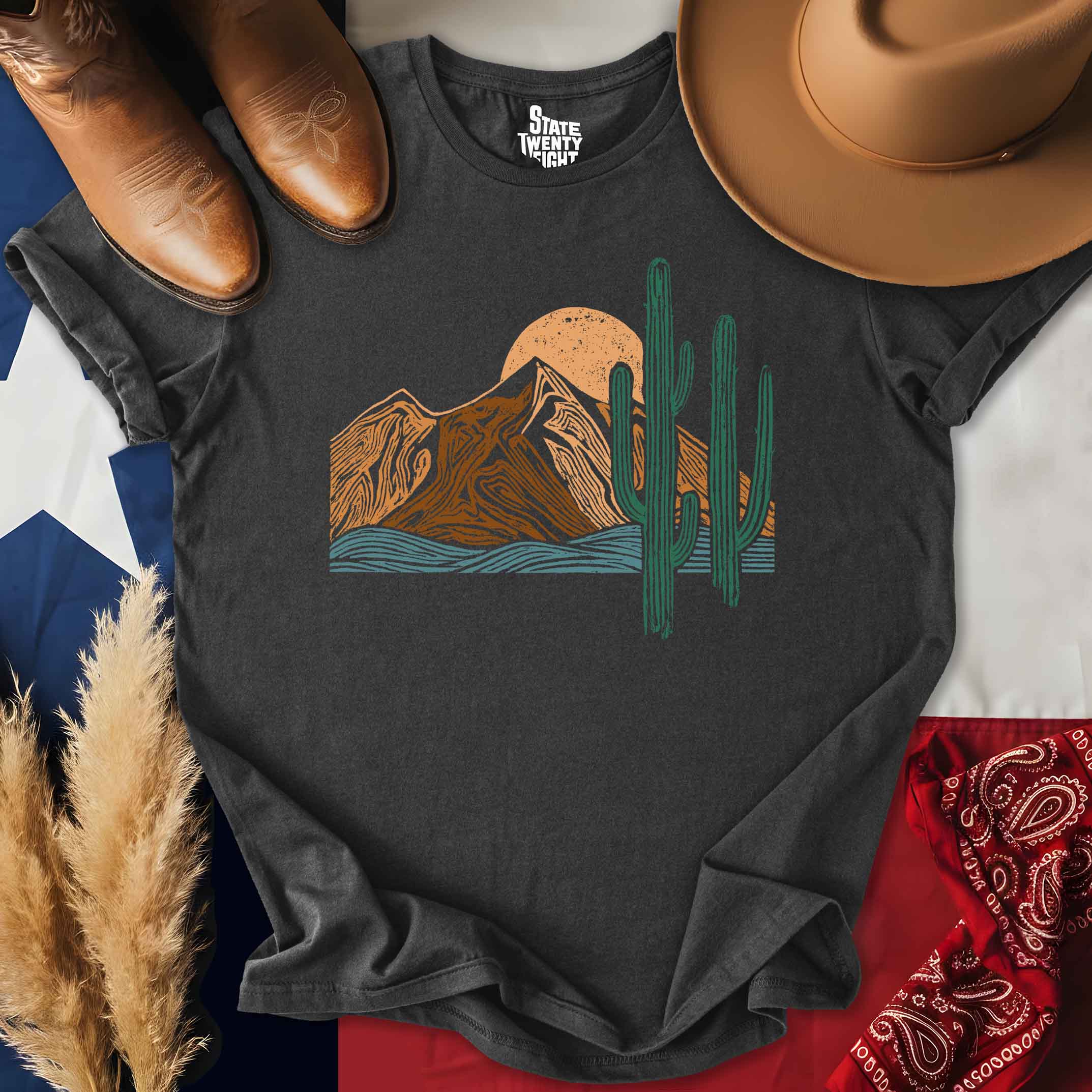 Sunset in the Badlands  T-shirt