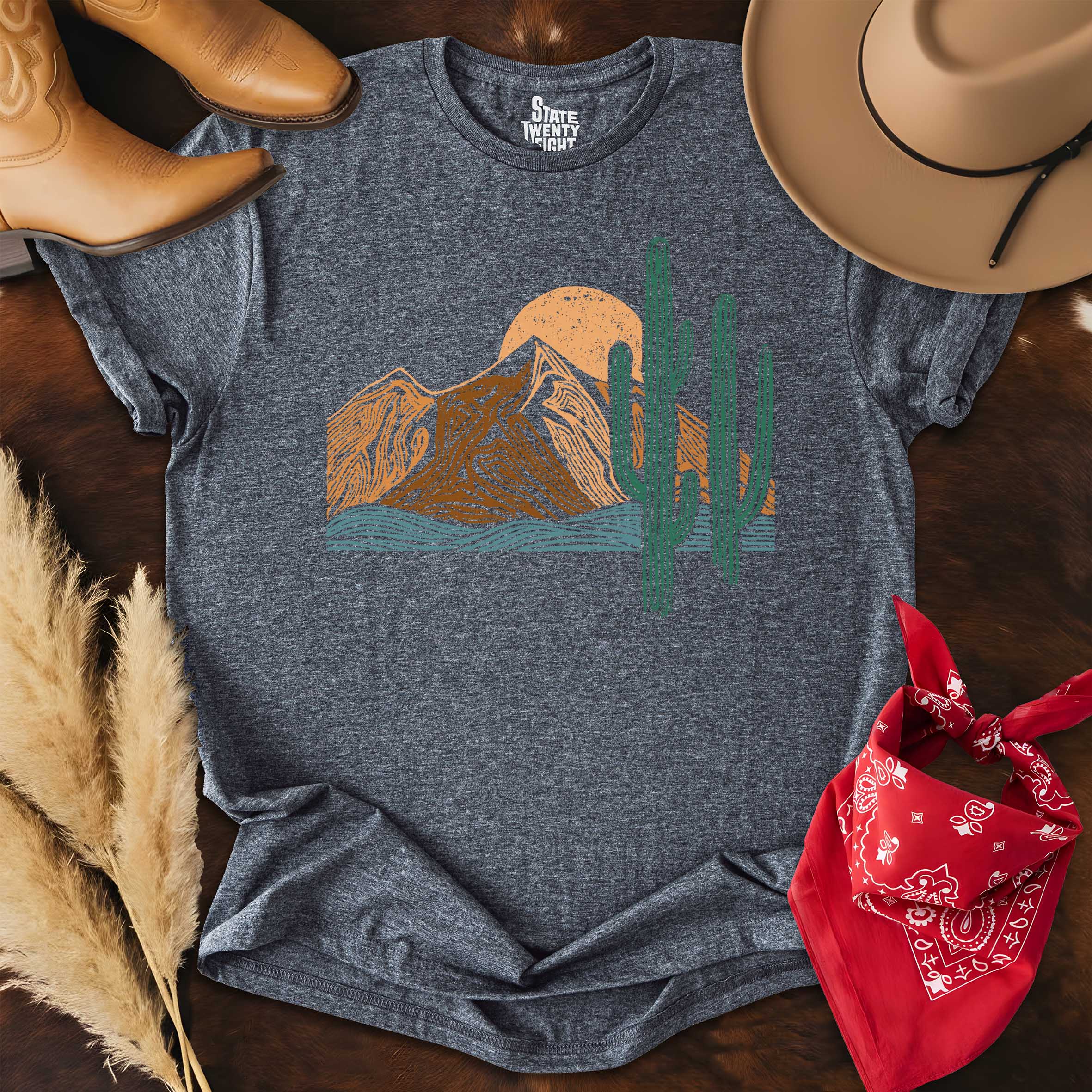 Sunset in the Badlands  T-shirt