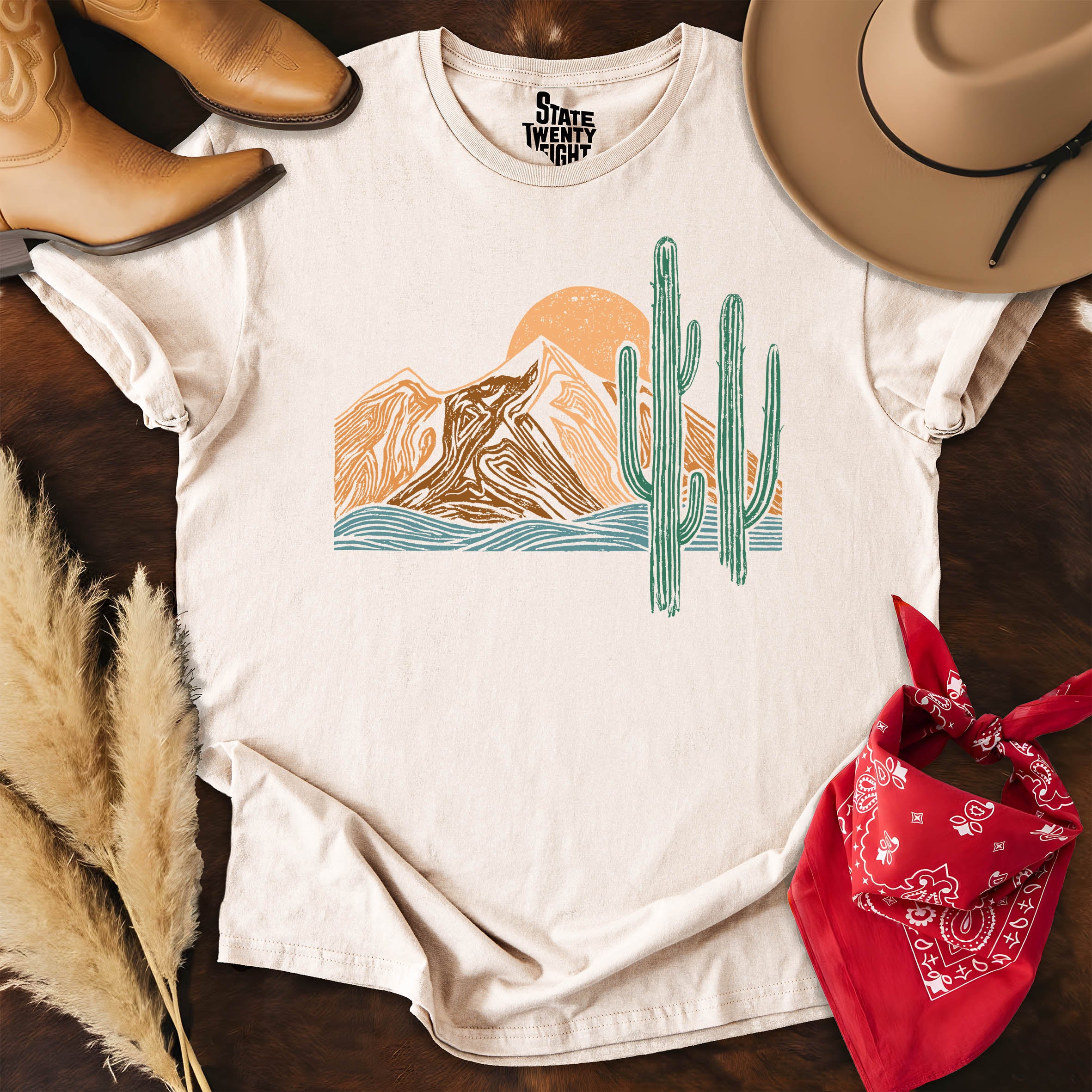 Sunset in the Badlands  T-shirt