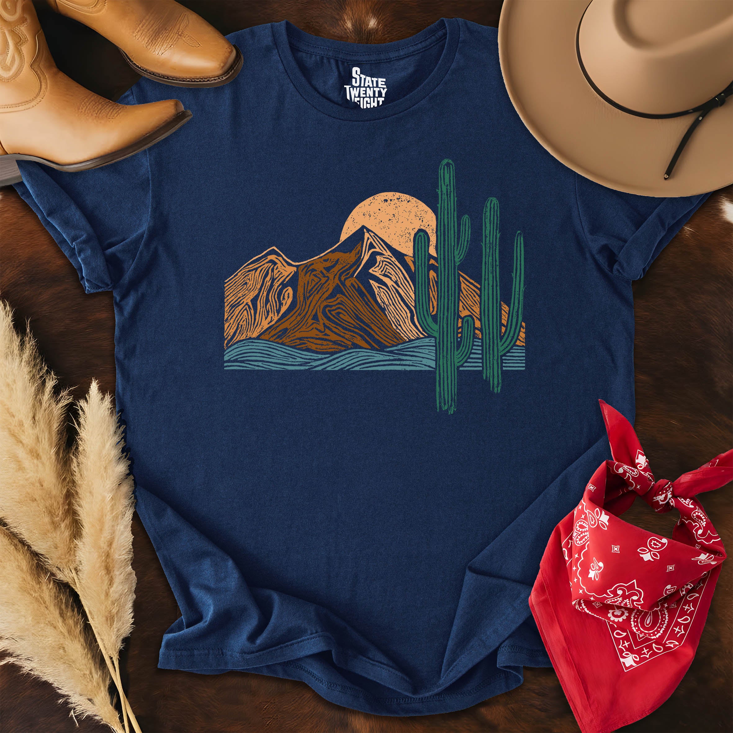Sunset in the Badlands  T-shirt