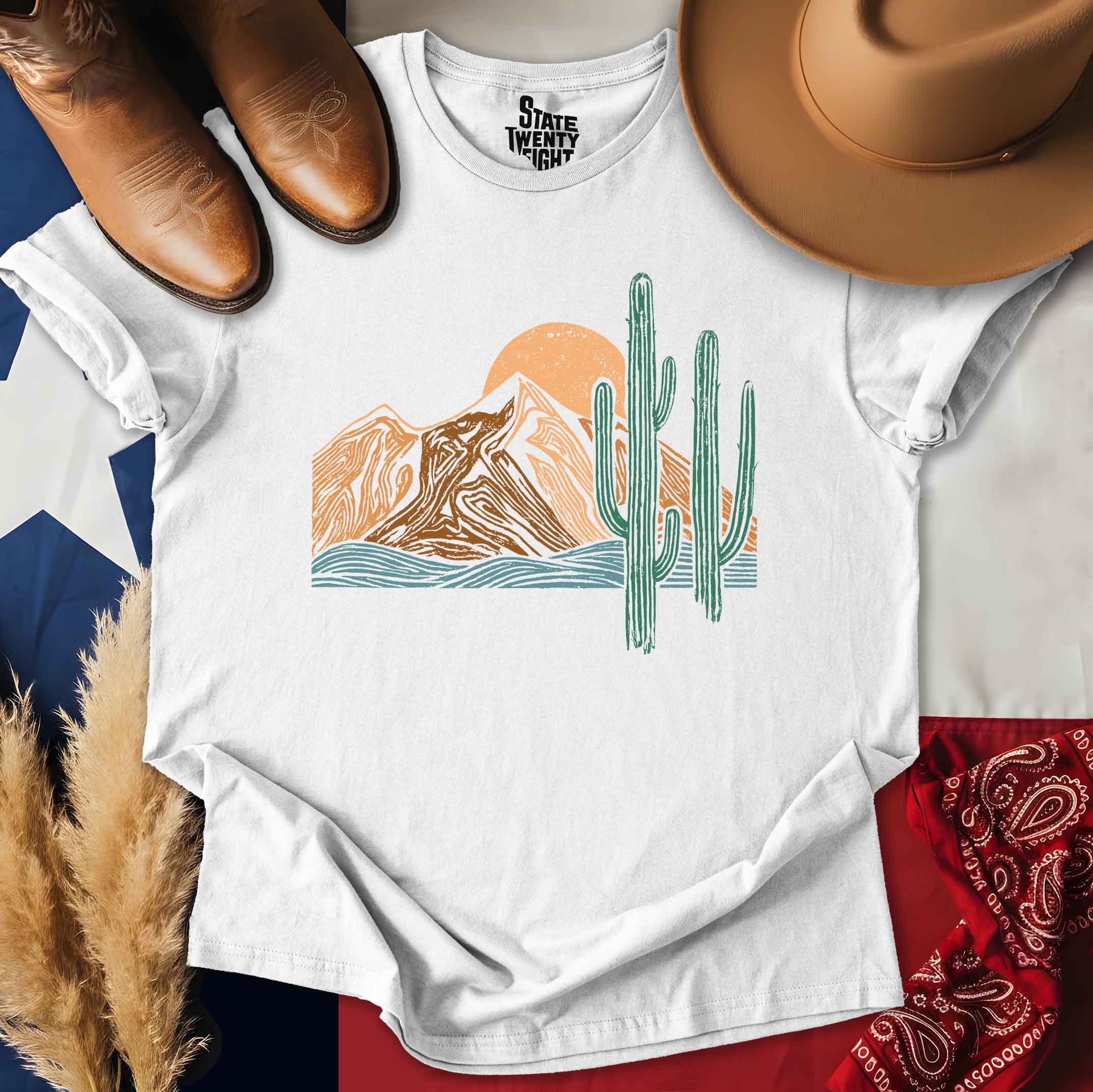 Sunset in the Badlands  T-shirt