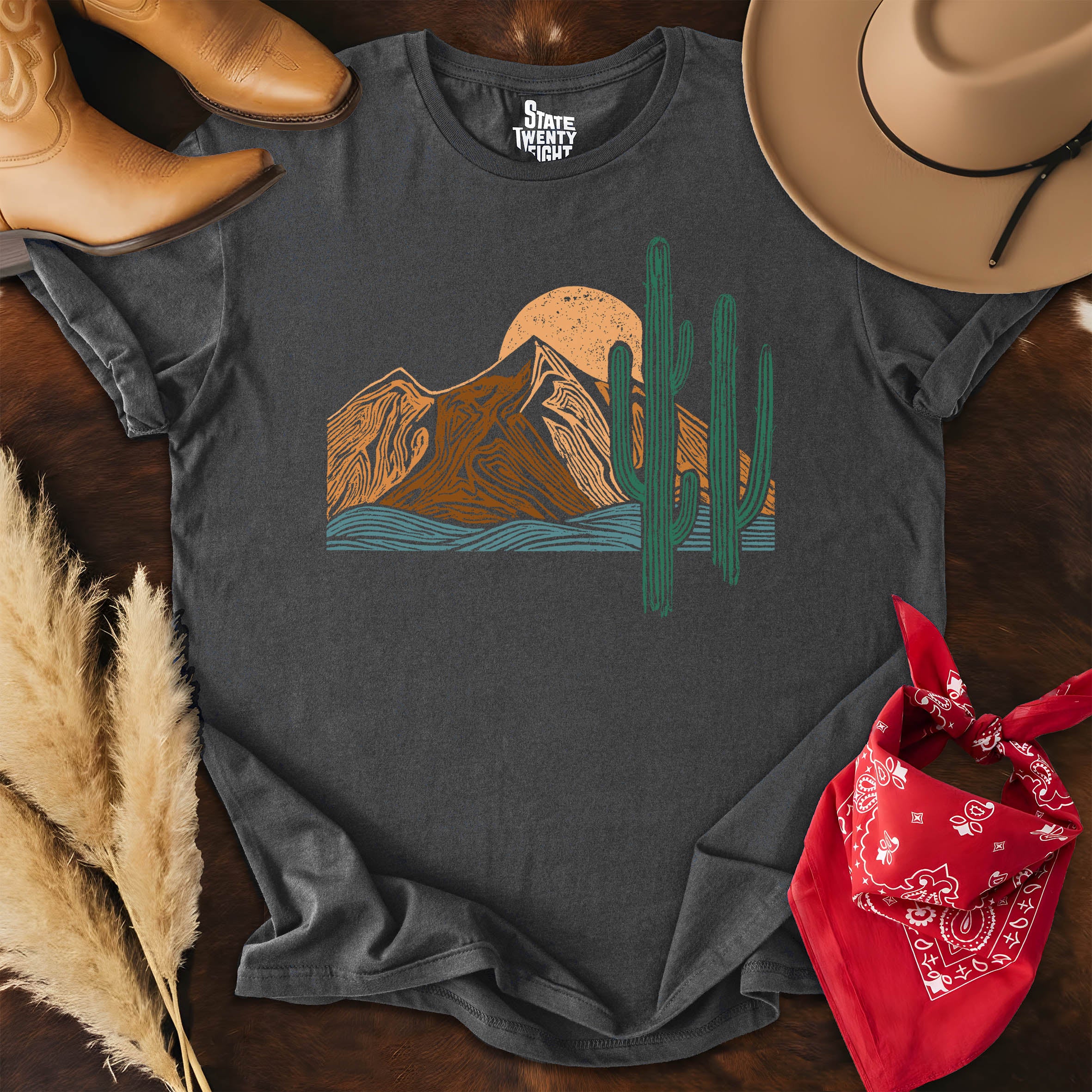 Sunset in the Badlands  T-shirt
