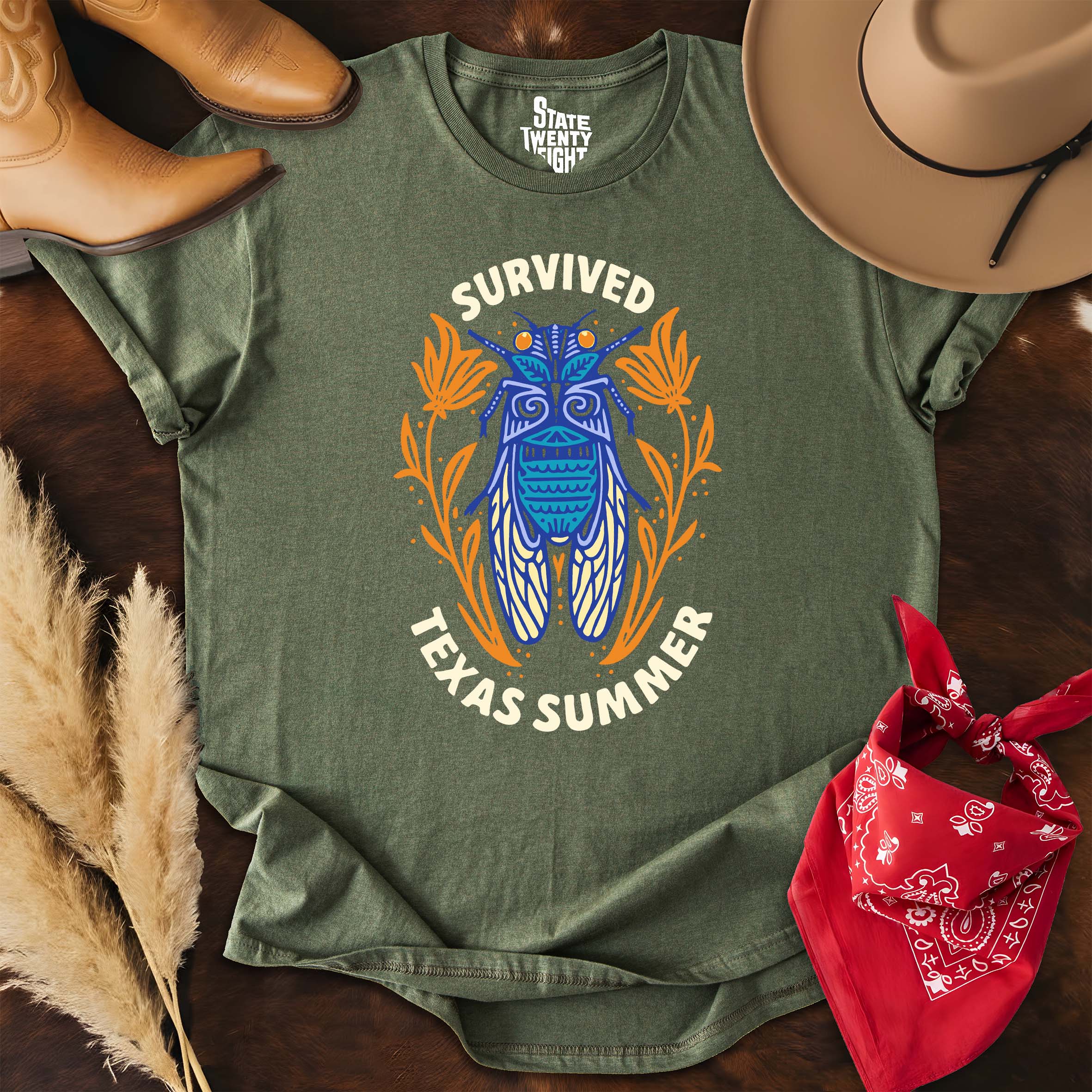 Texas Cicada  T-shirt