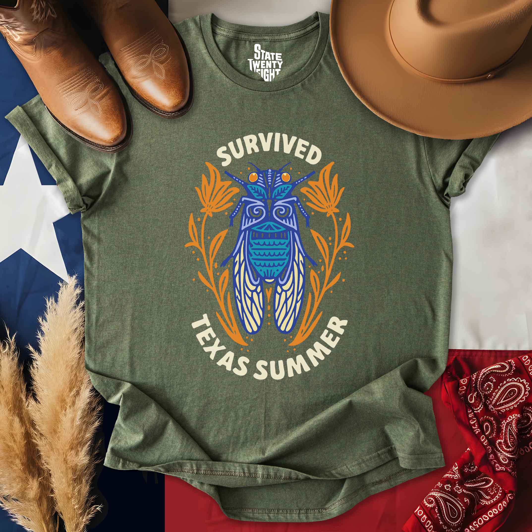 Texas Cicada  T-shirt