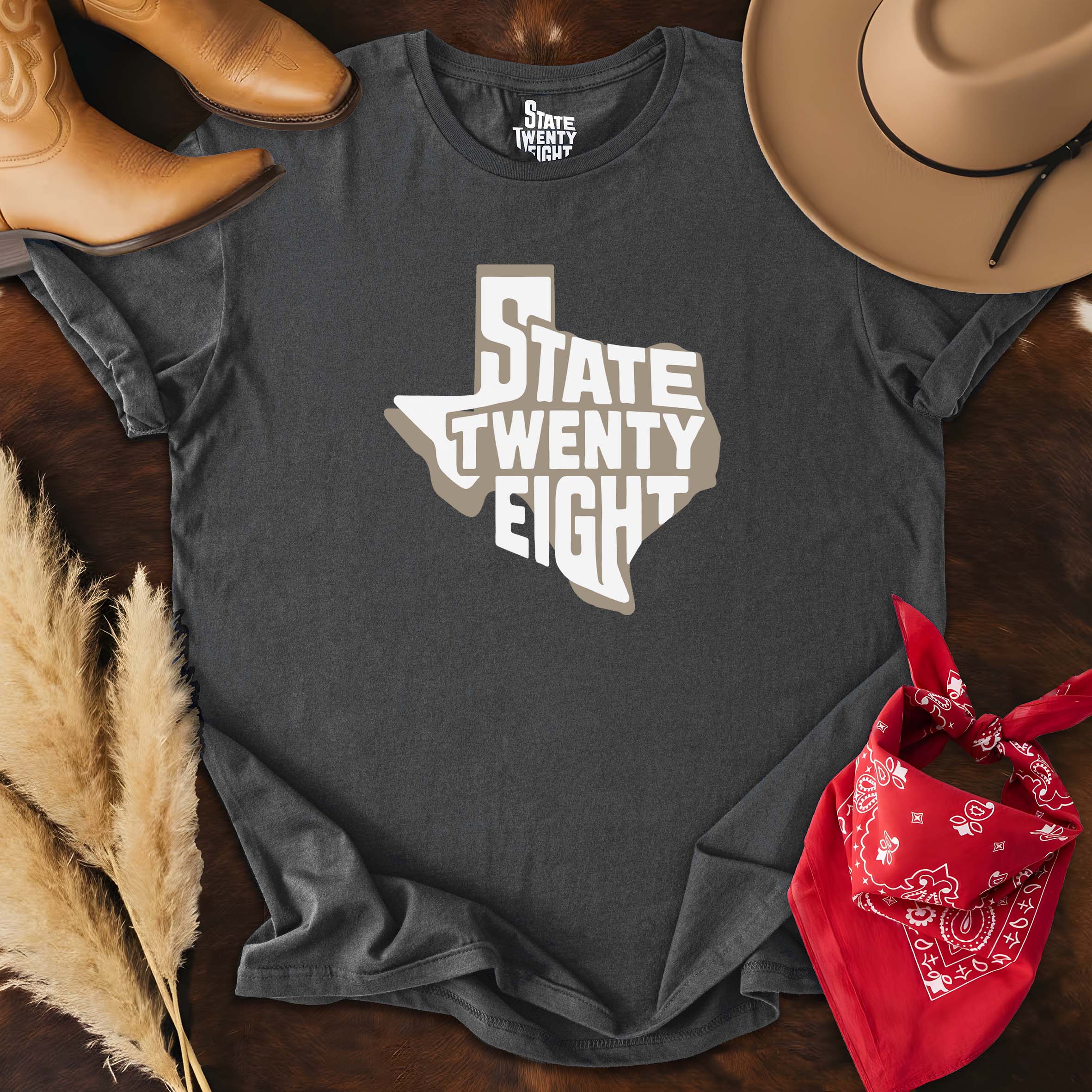 State Twenty Eight Logo  T-shirt