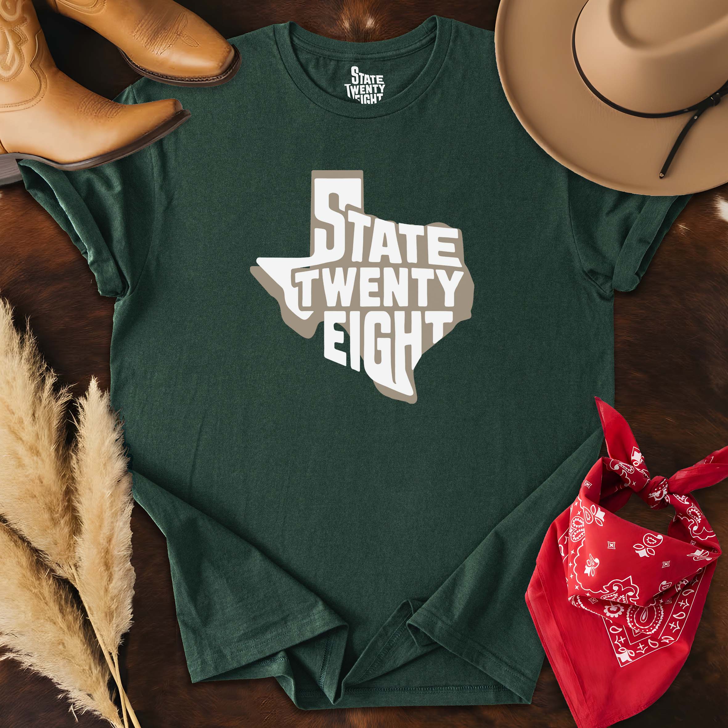 State Twenty Eight Logo  T-shirt