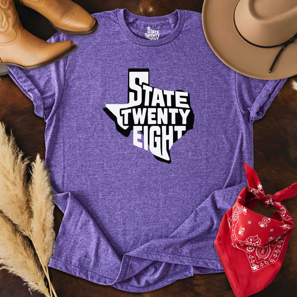 State Twenty Eight Logo  T-shirt