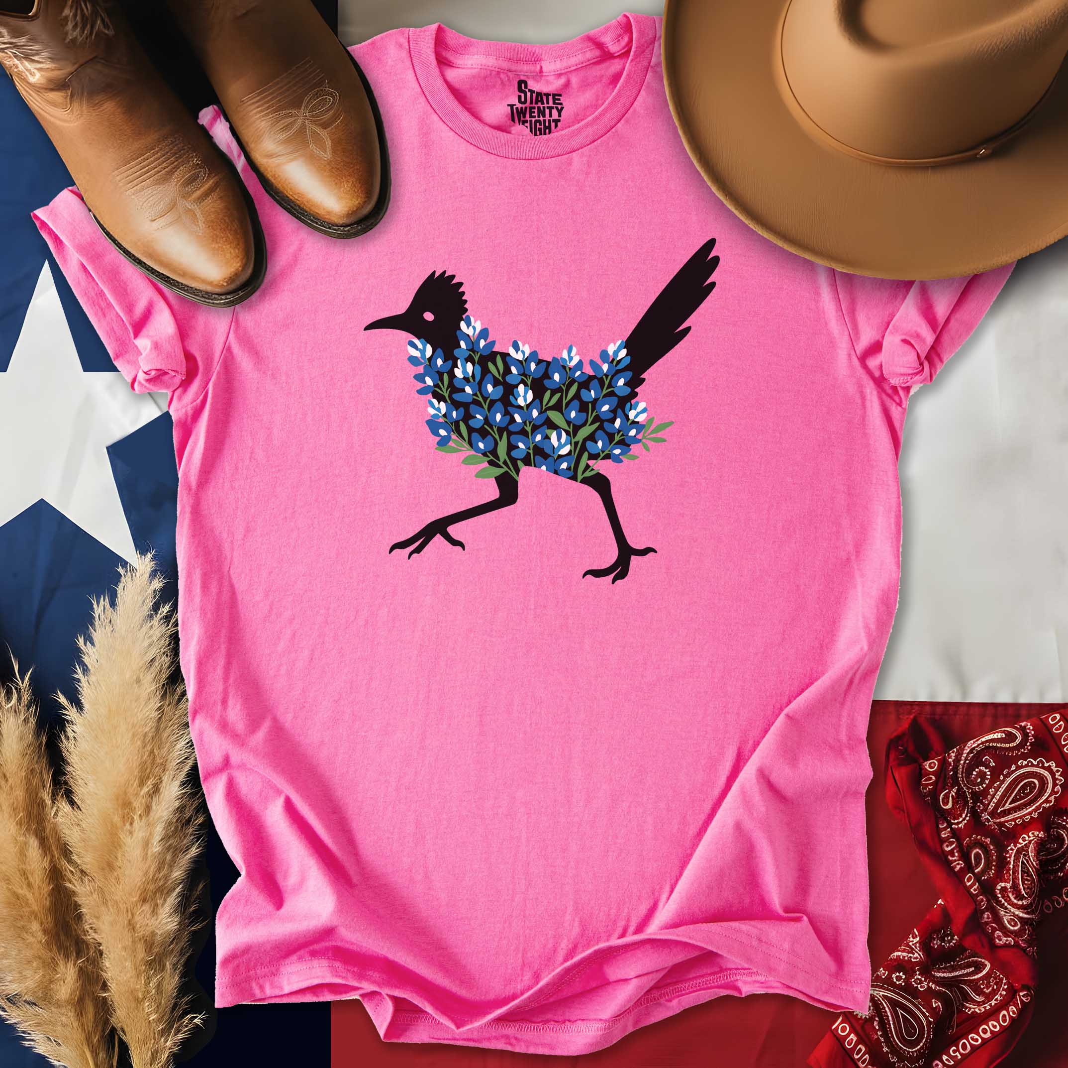 Roadrunner Blooms T-shirt