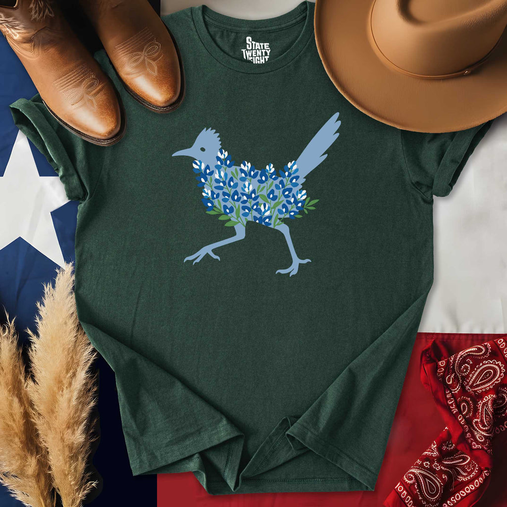 Roadrunner Blooms T-shirt
