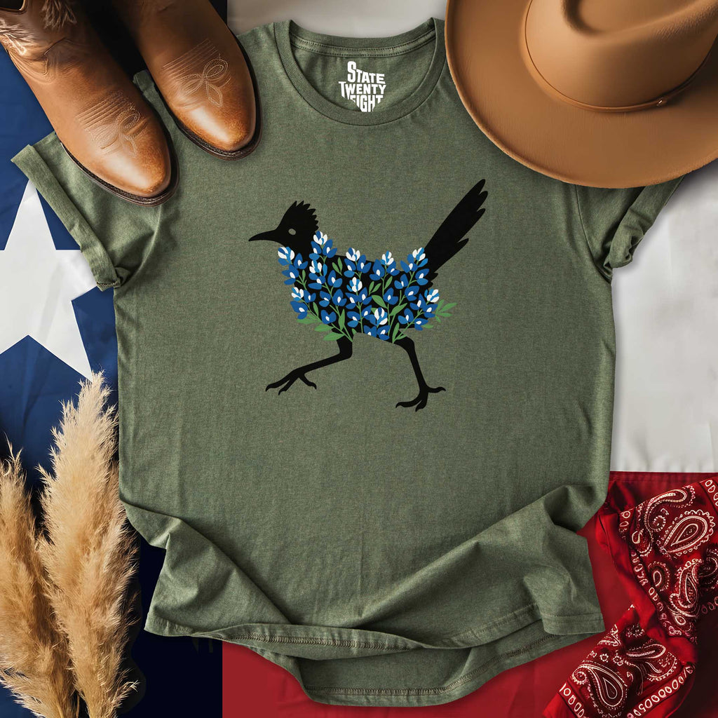 Roadrunner Blooms T-shirt
