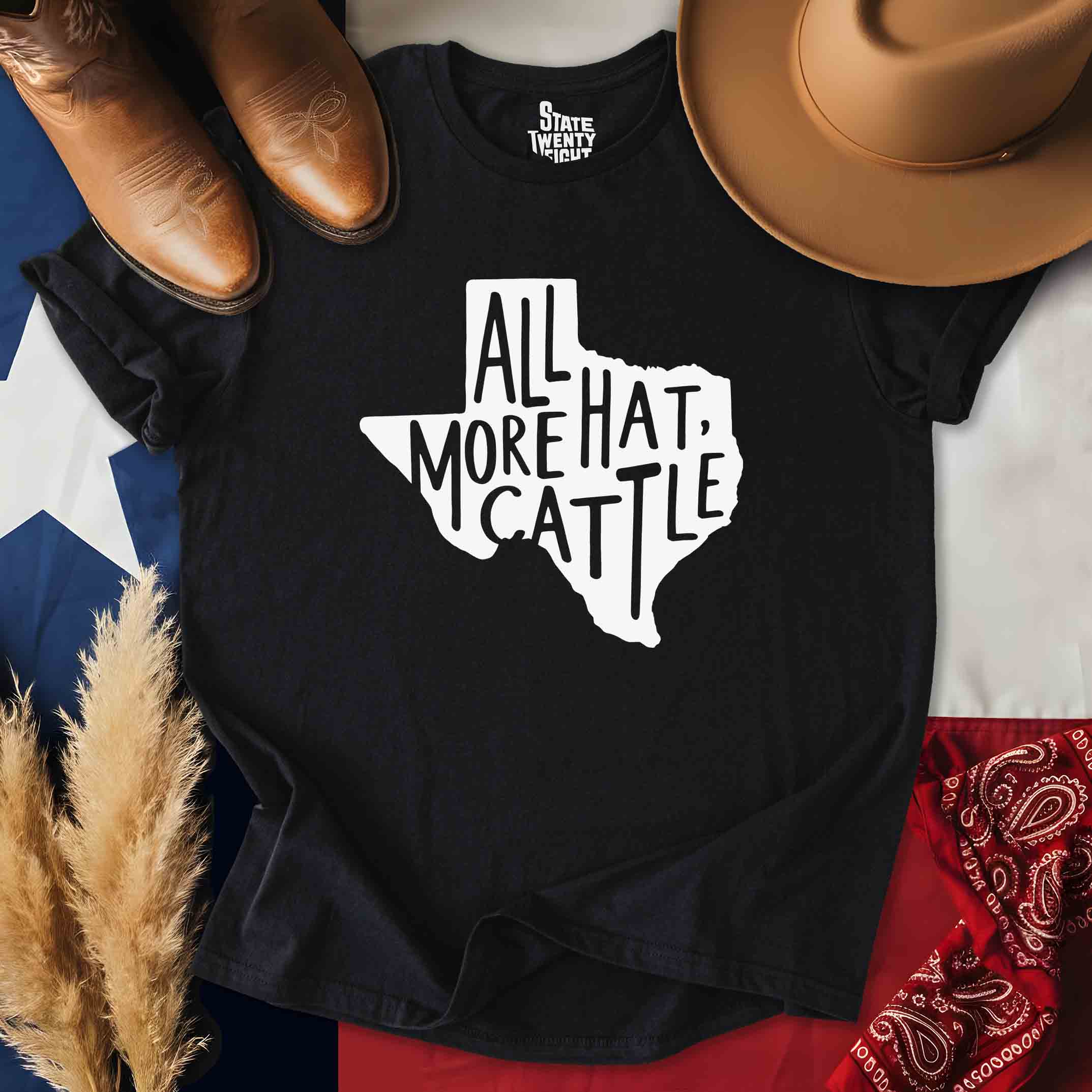 All Hat, More Cattle T-shirt
