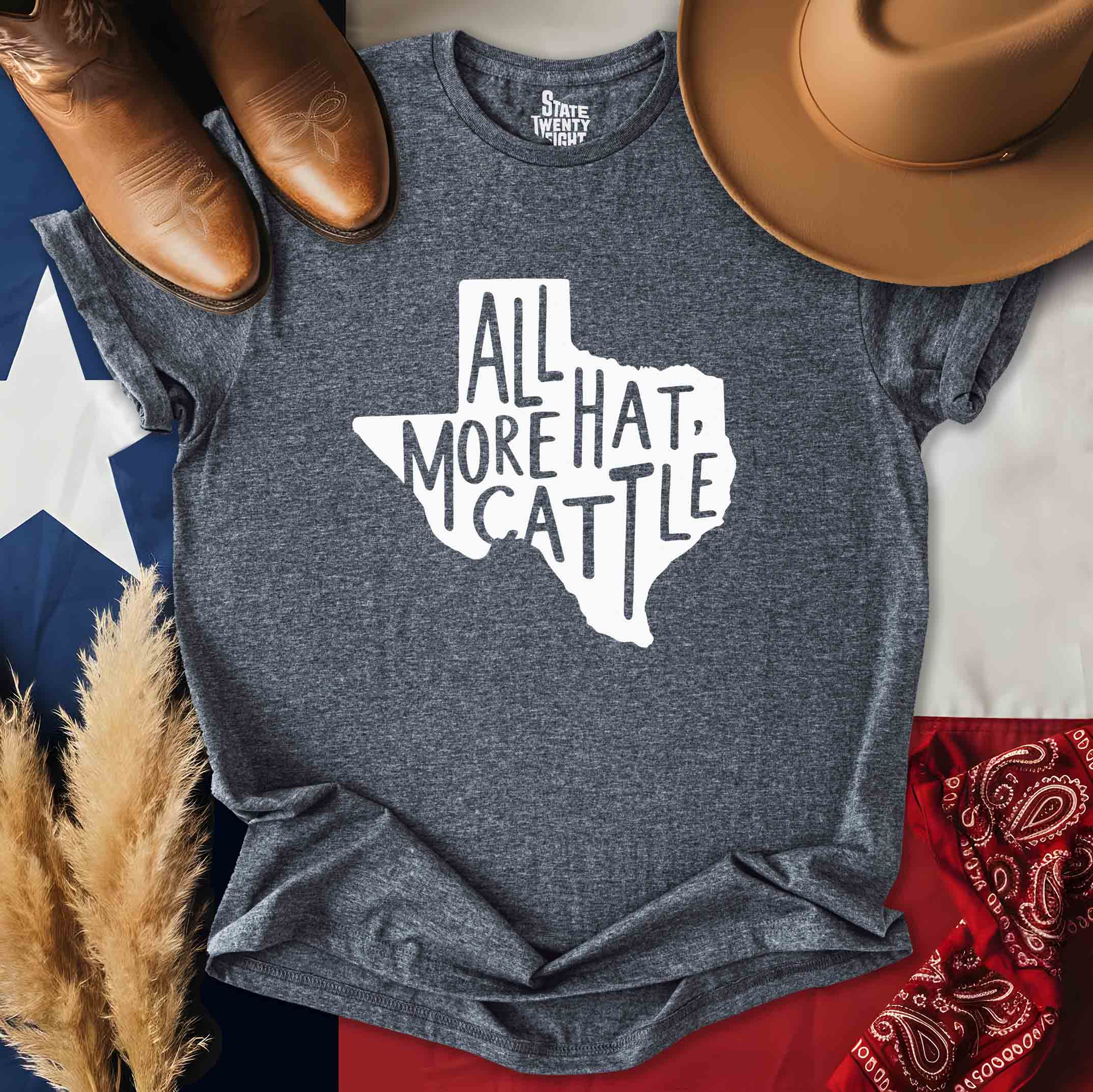 All Hat, More Cattle T-shirt