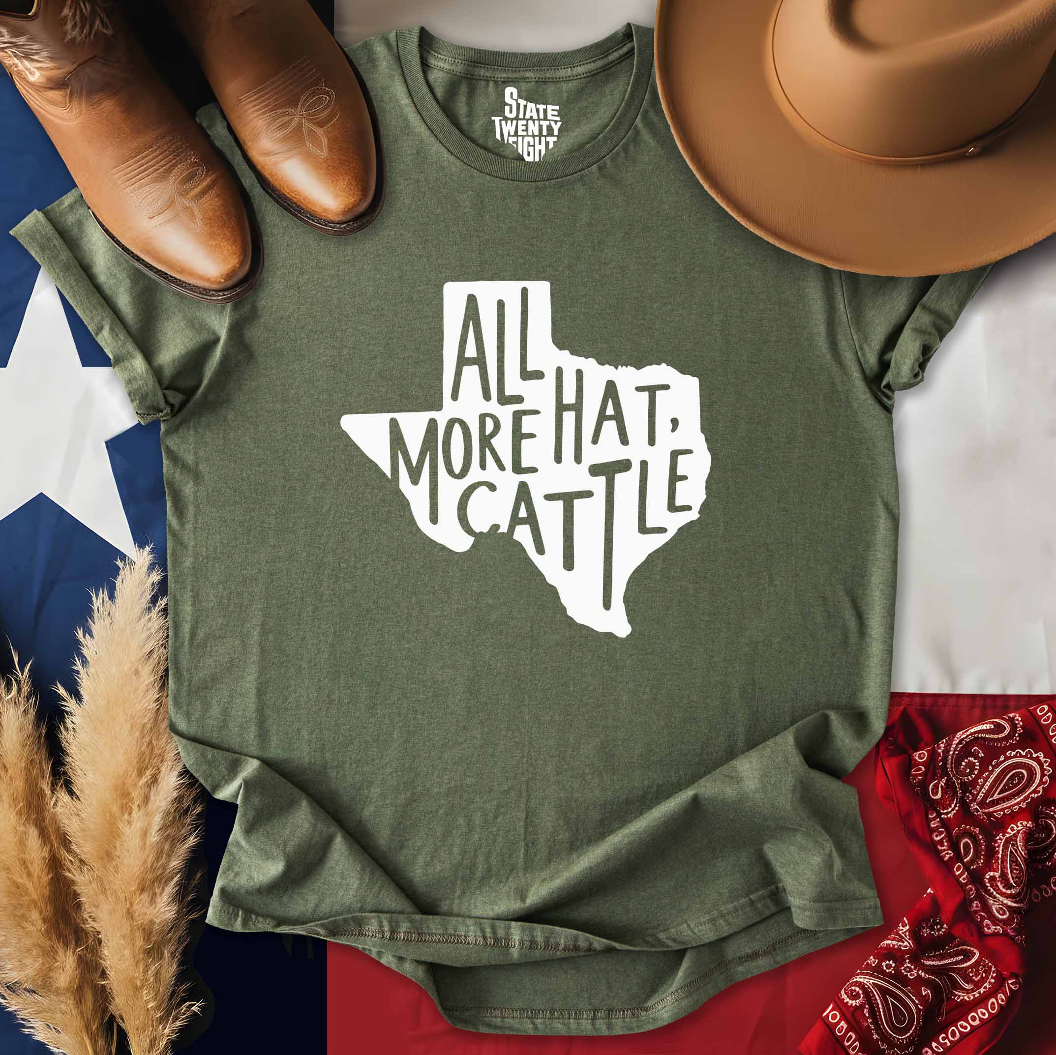 All Hat, More Cattle T-shirt