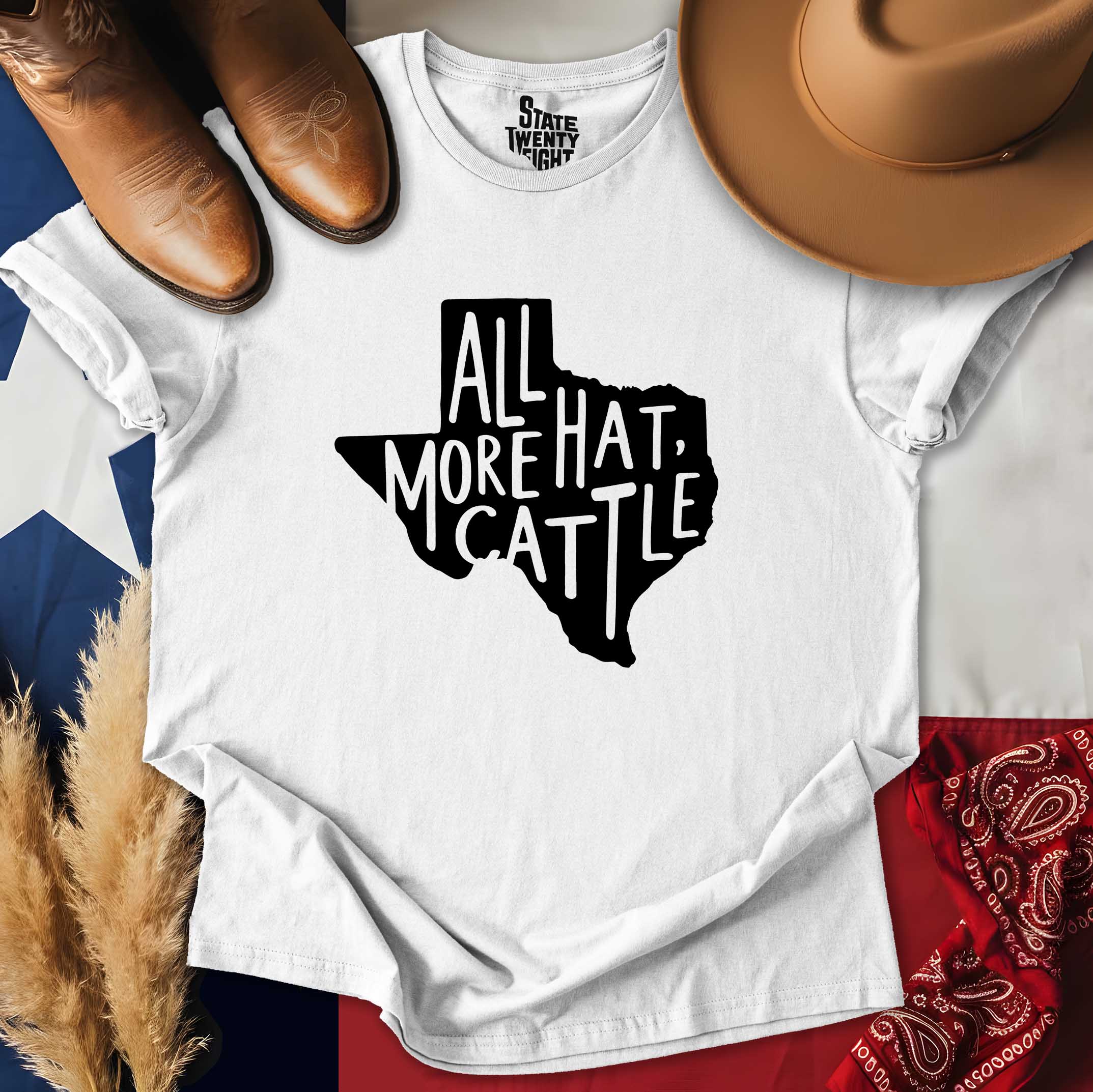 All Hat, More Cattle T-shirt