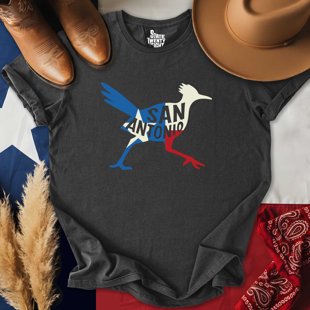 Roadrunner in San Antonio T-shirt