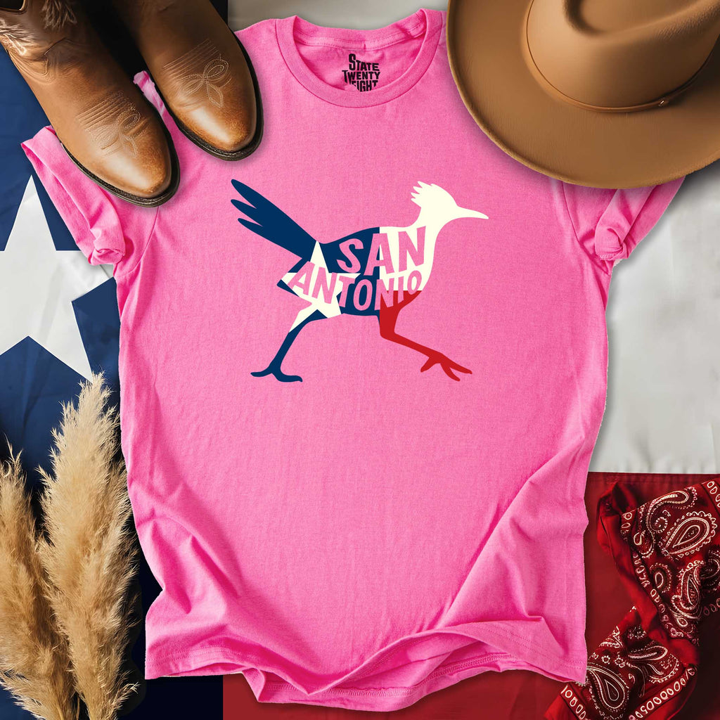 Roadrunner in San Antonio T-shirt
