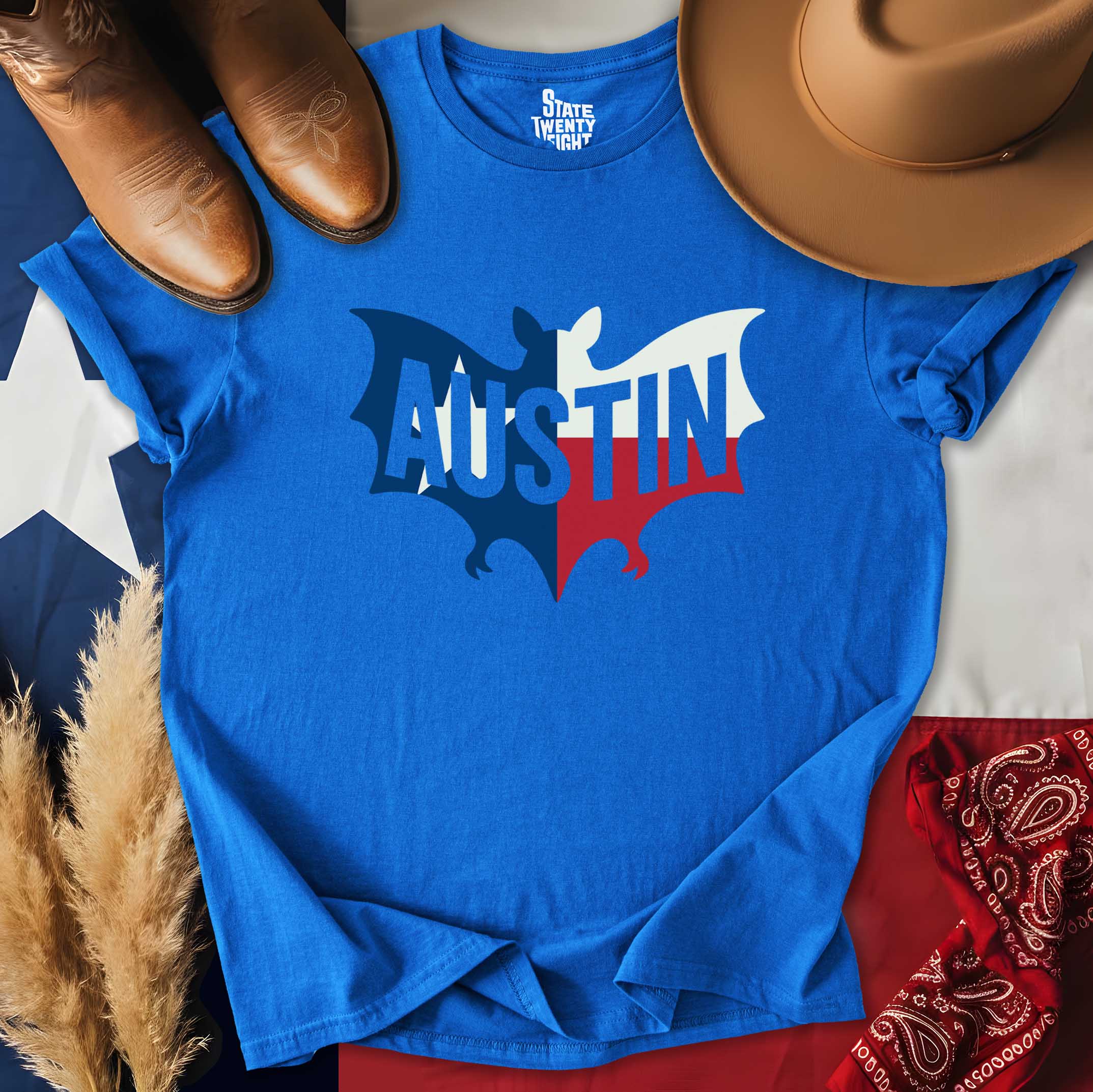 Texas Austin Bat T-shirt