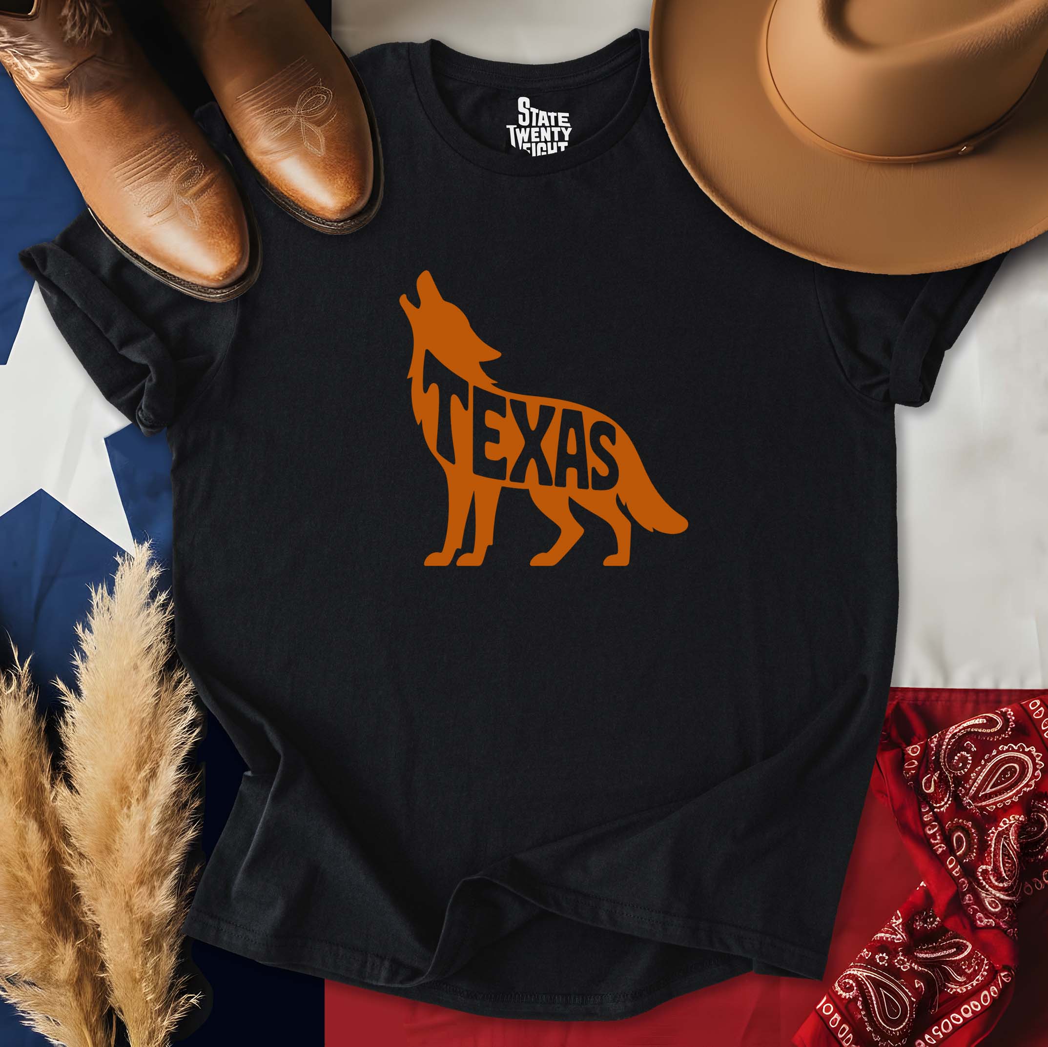 Lone Star Coyote Spirit T-shirt