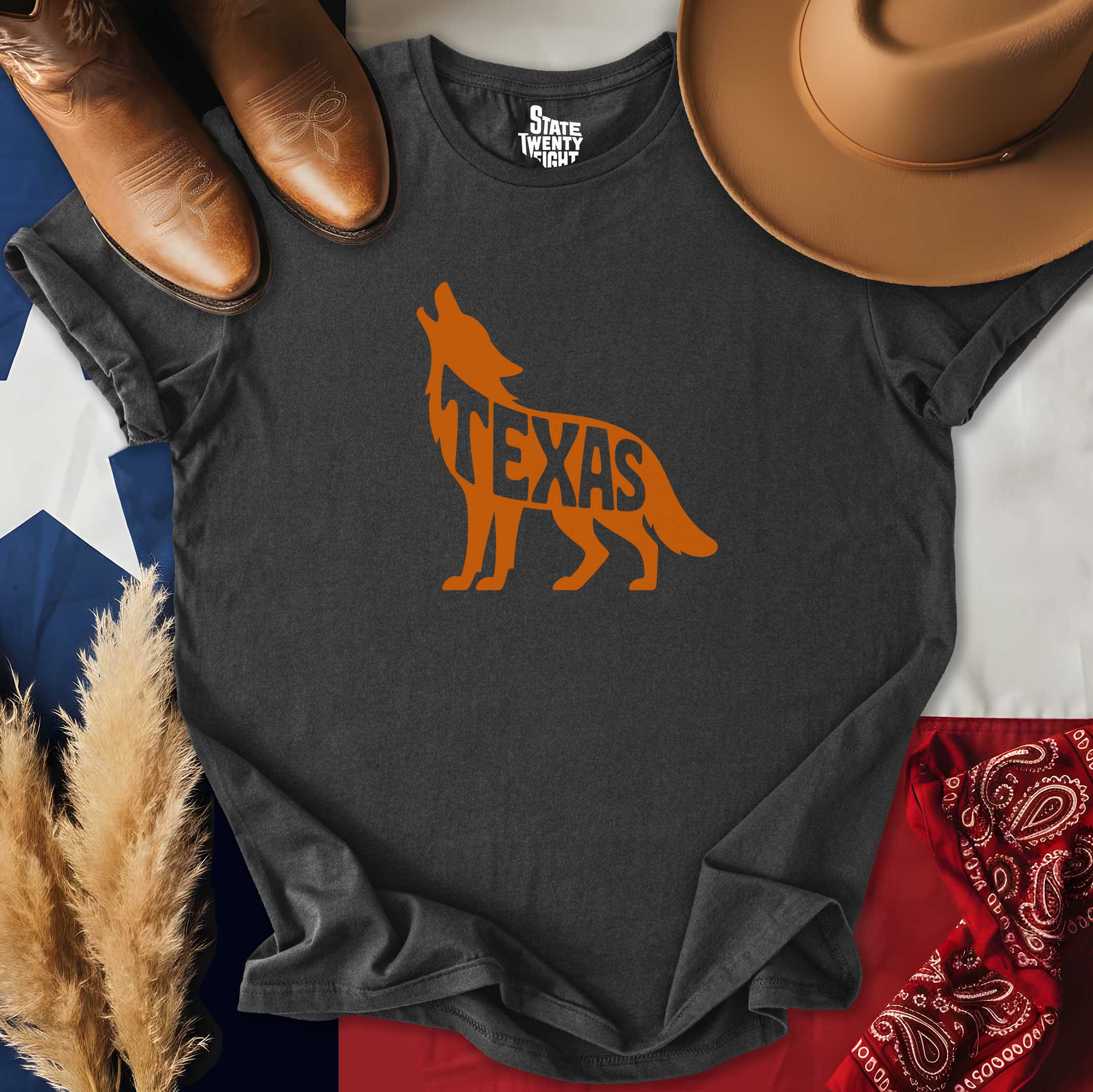 Lone Star Coyote Spirit T-shirt