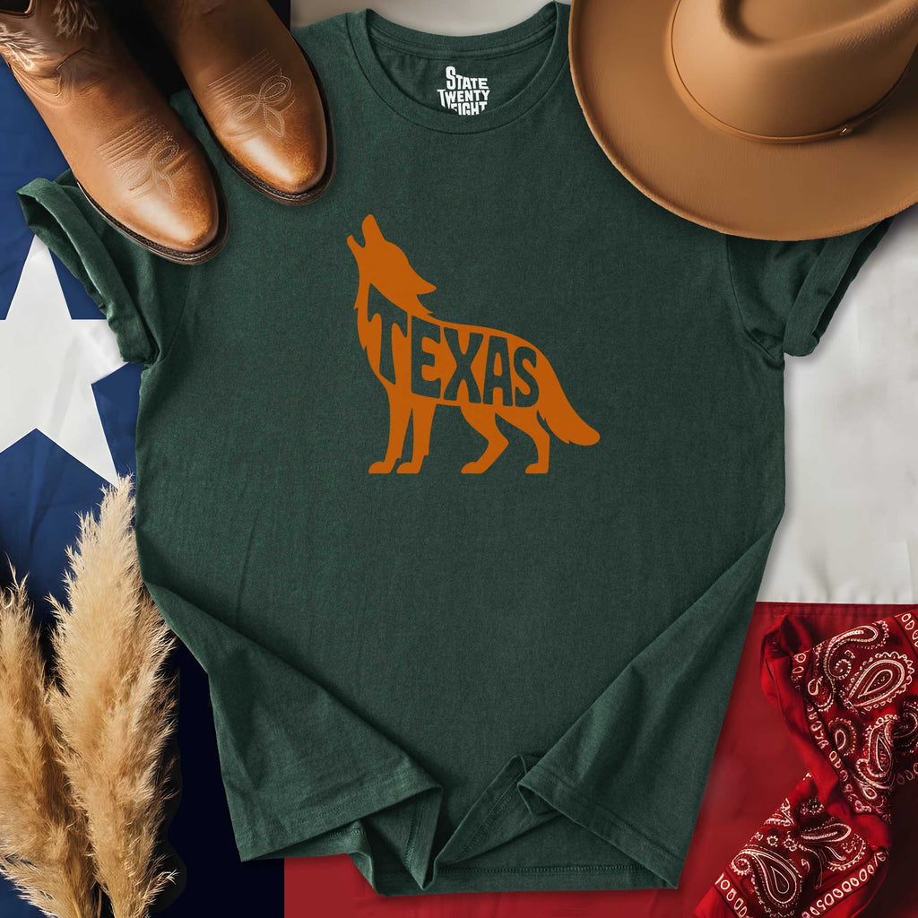 Lone Star Coyote Spirit T-shirt