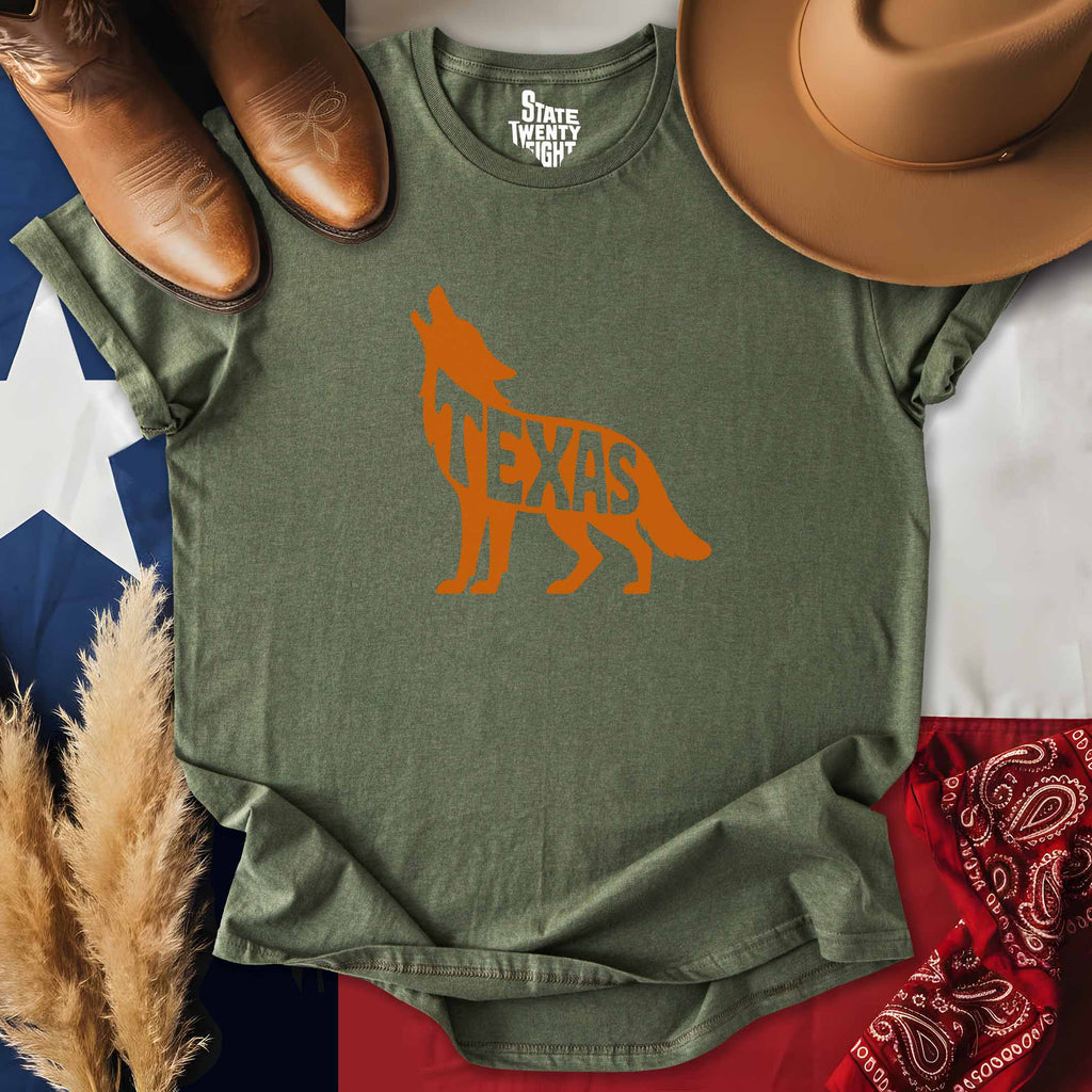 Lone Star Coyote Spirit T-shirt
