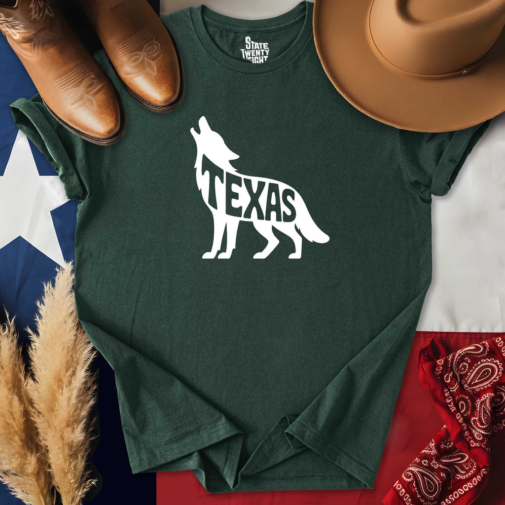 Texas Prairie Coyote T-shirt