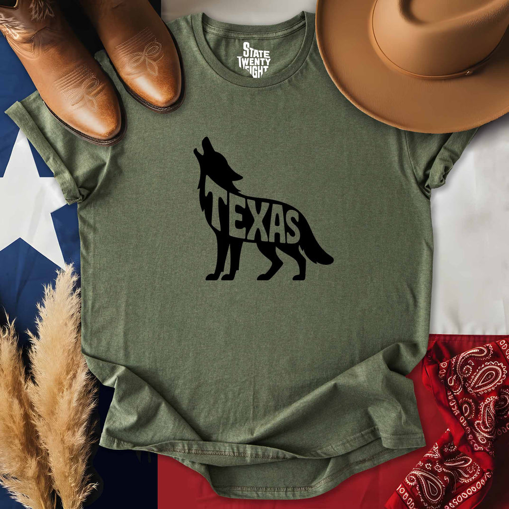 Texas Prairie Coyote T-shirt