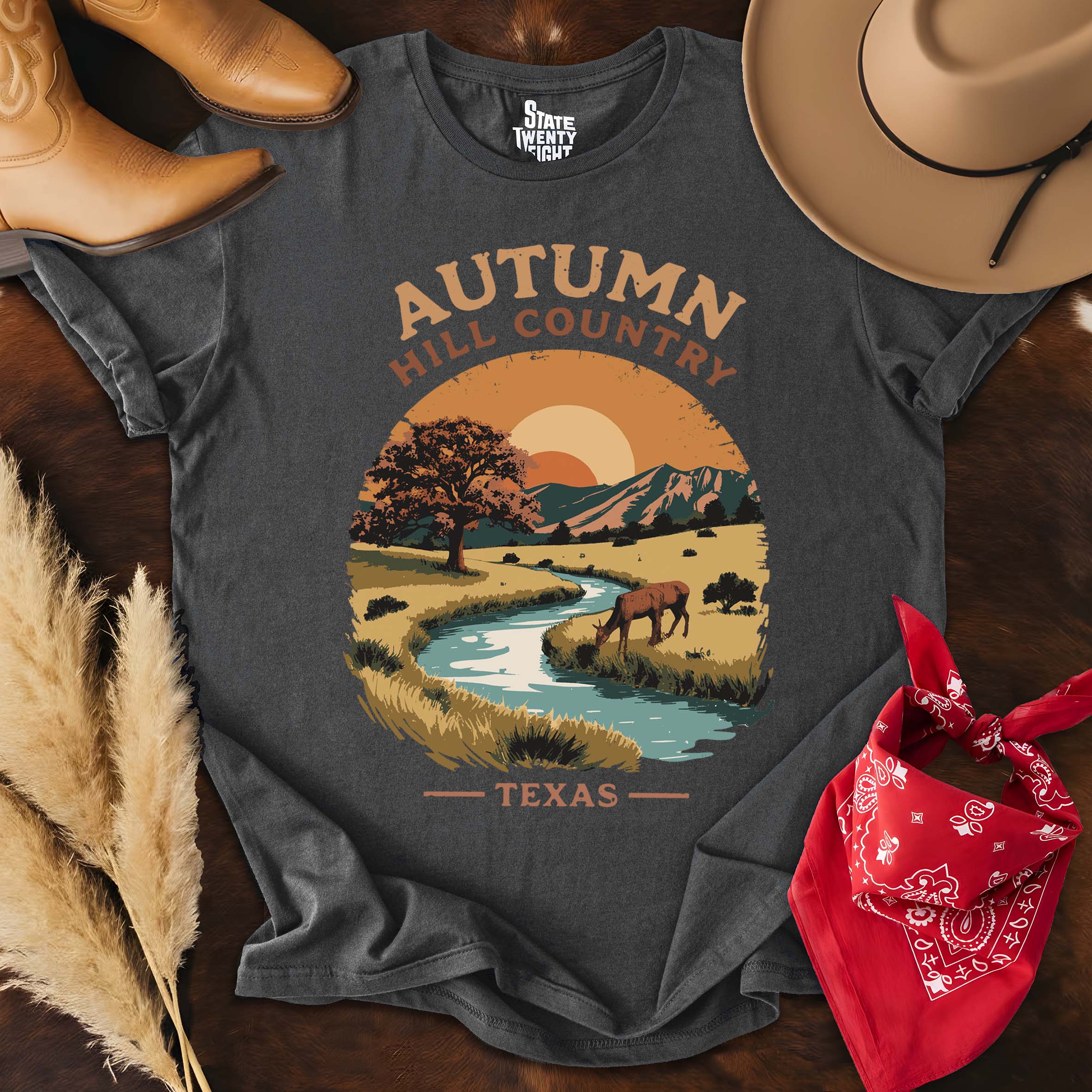 Autumn Hill Country  T-shirt