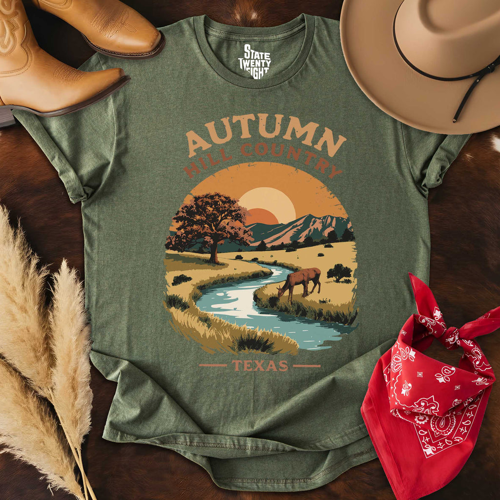 Autumn Hill Country  T-shirt