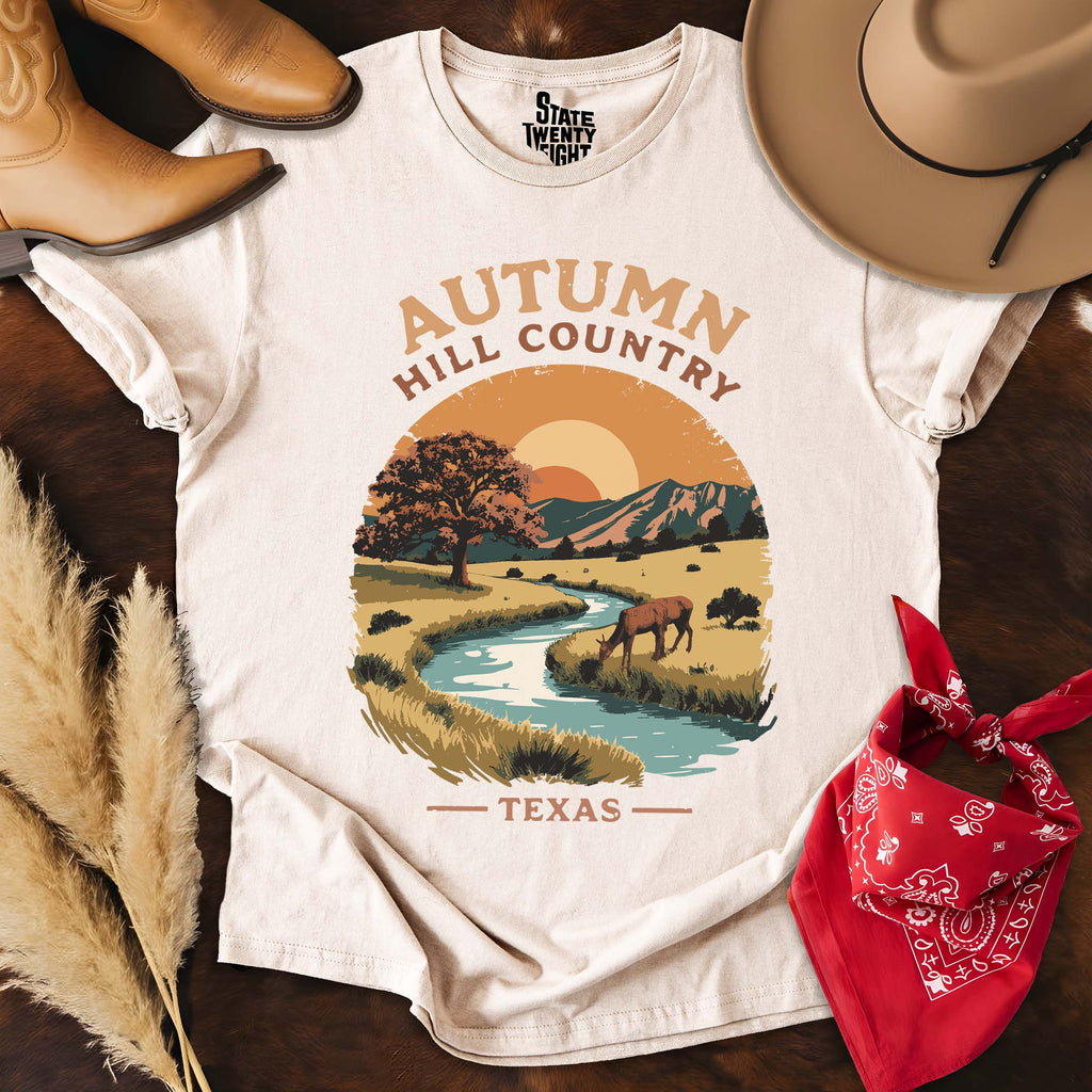 Autumn Hill Country  T-shirt