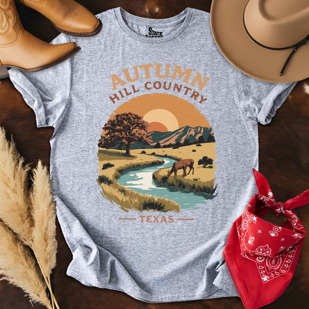 Autumn Hill Country  T-shirt