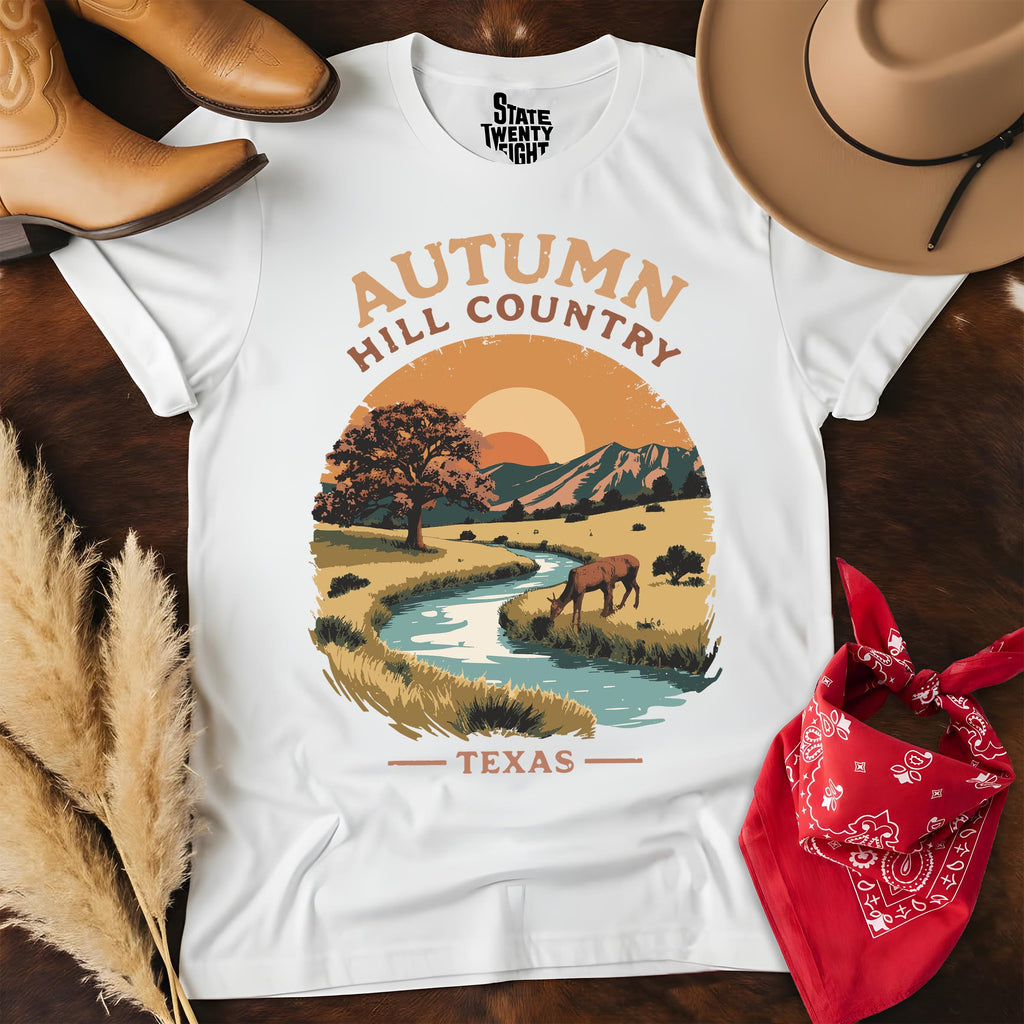 Autumn Hill Country  T-shirt