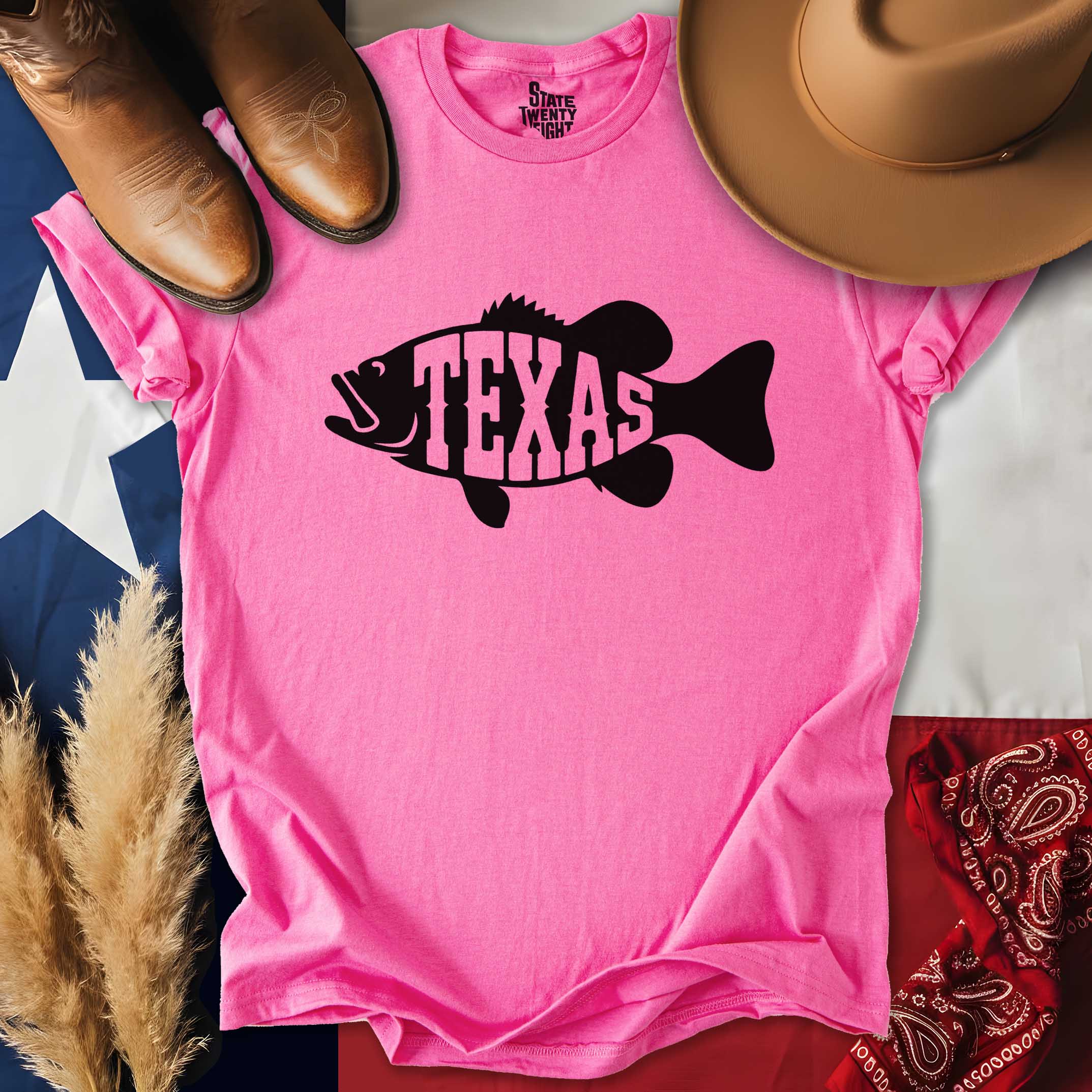 Texas River Bass  T-shirt