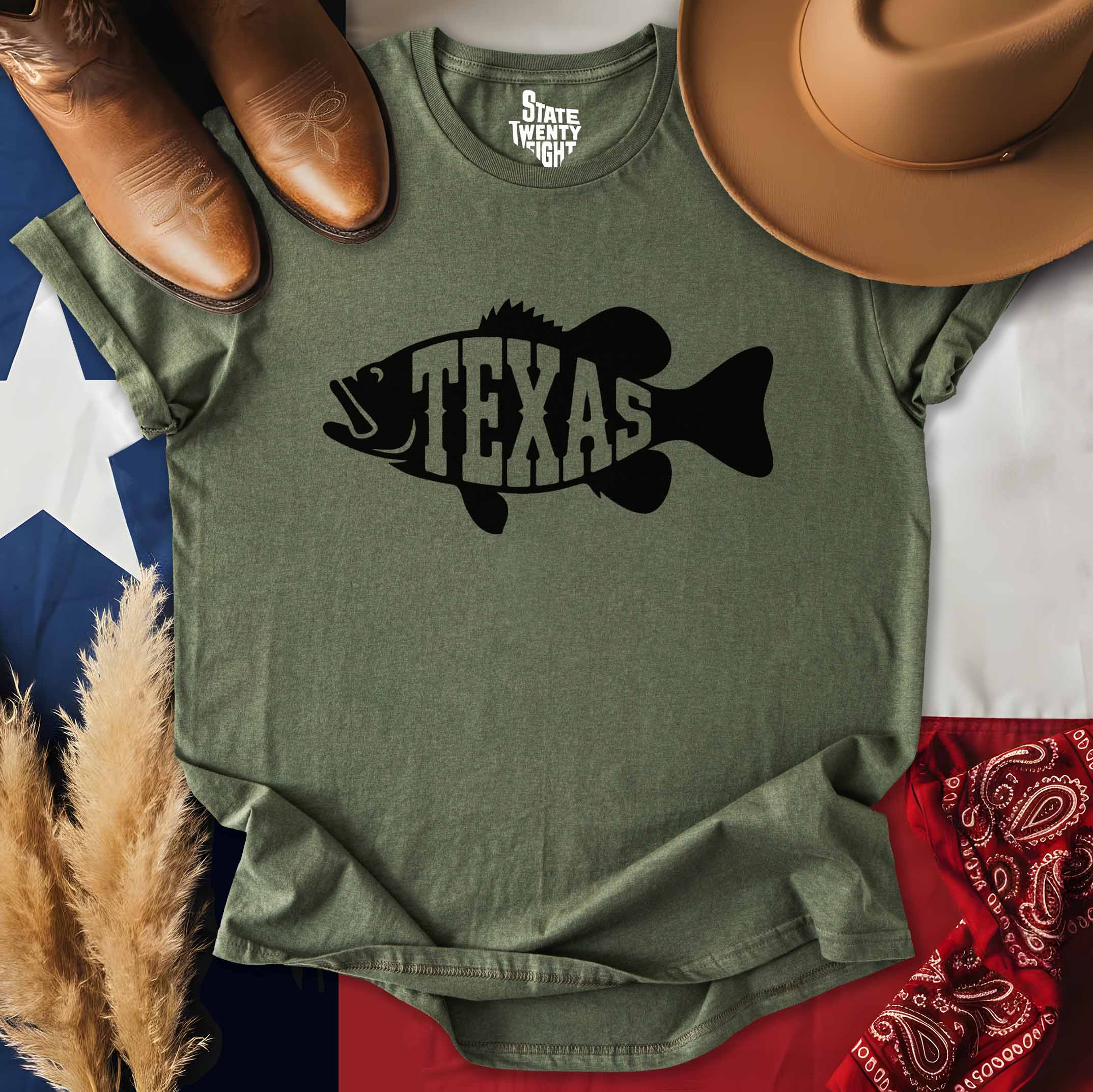 Texas River Bass  T-shirt