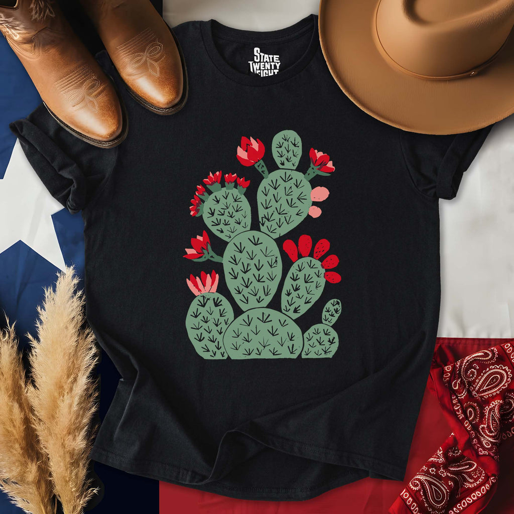 Rustic Prickly Pear Graphic  T-shirt