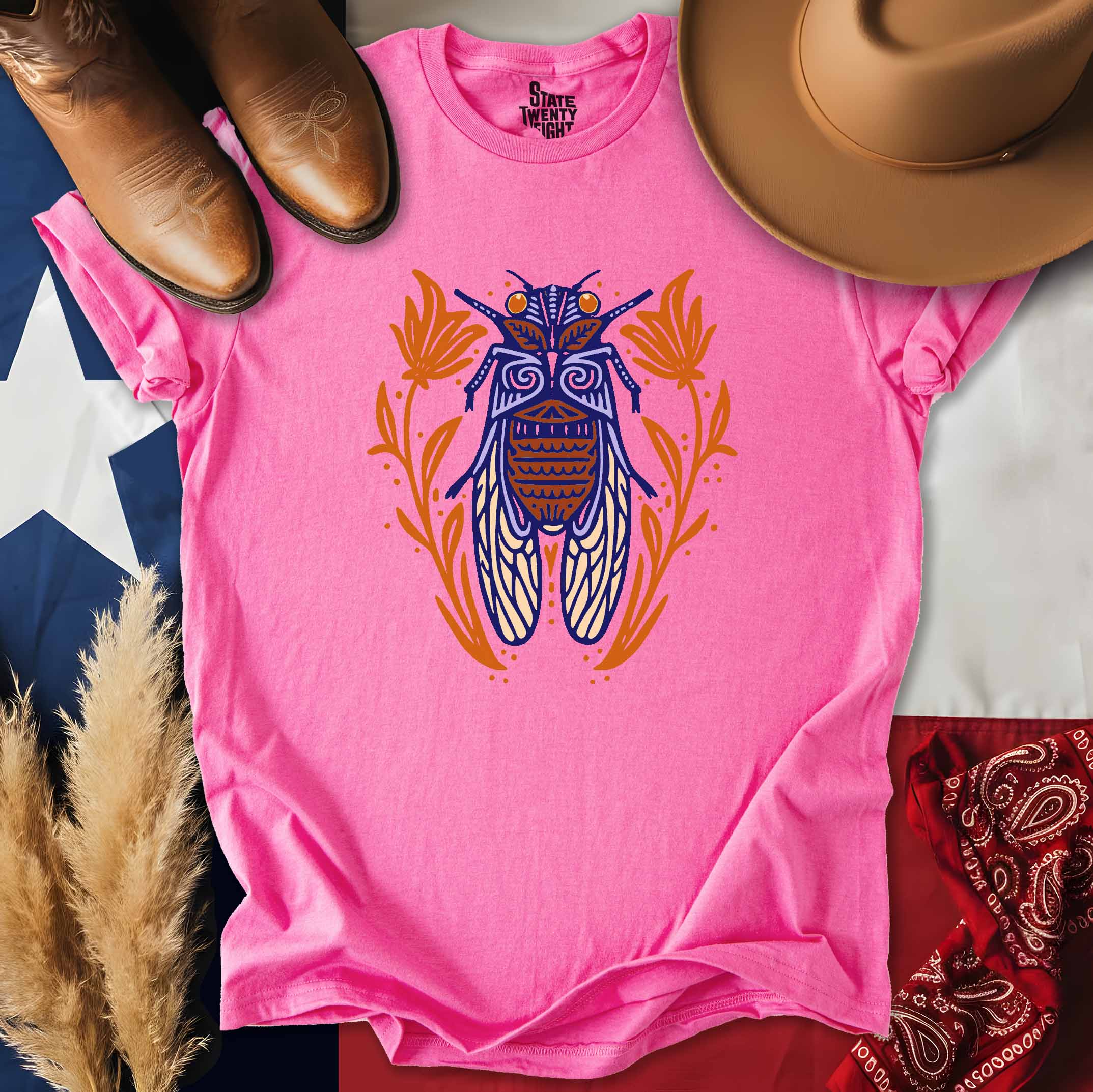 Texas Summer Cicada T-shirt