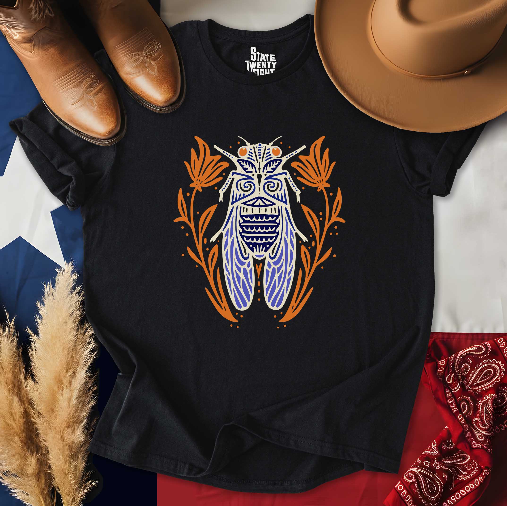 Texas Summer Cicada T-shirt