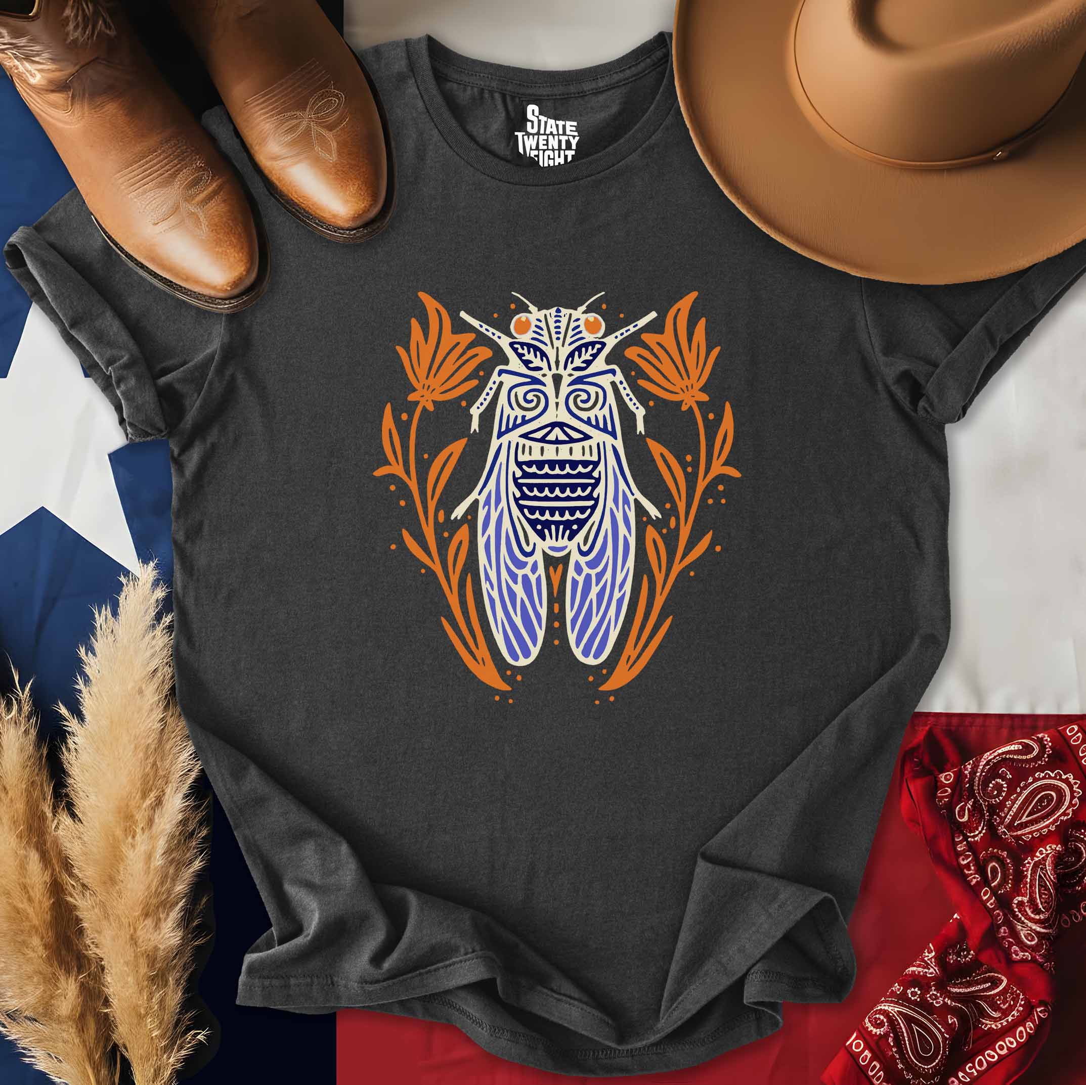 Texas Summer Cicada T-shirt