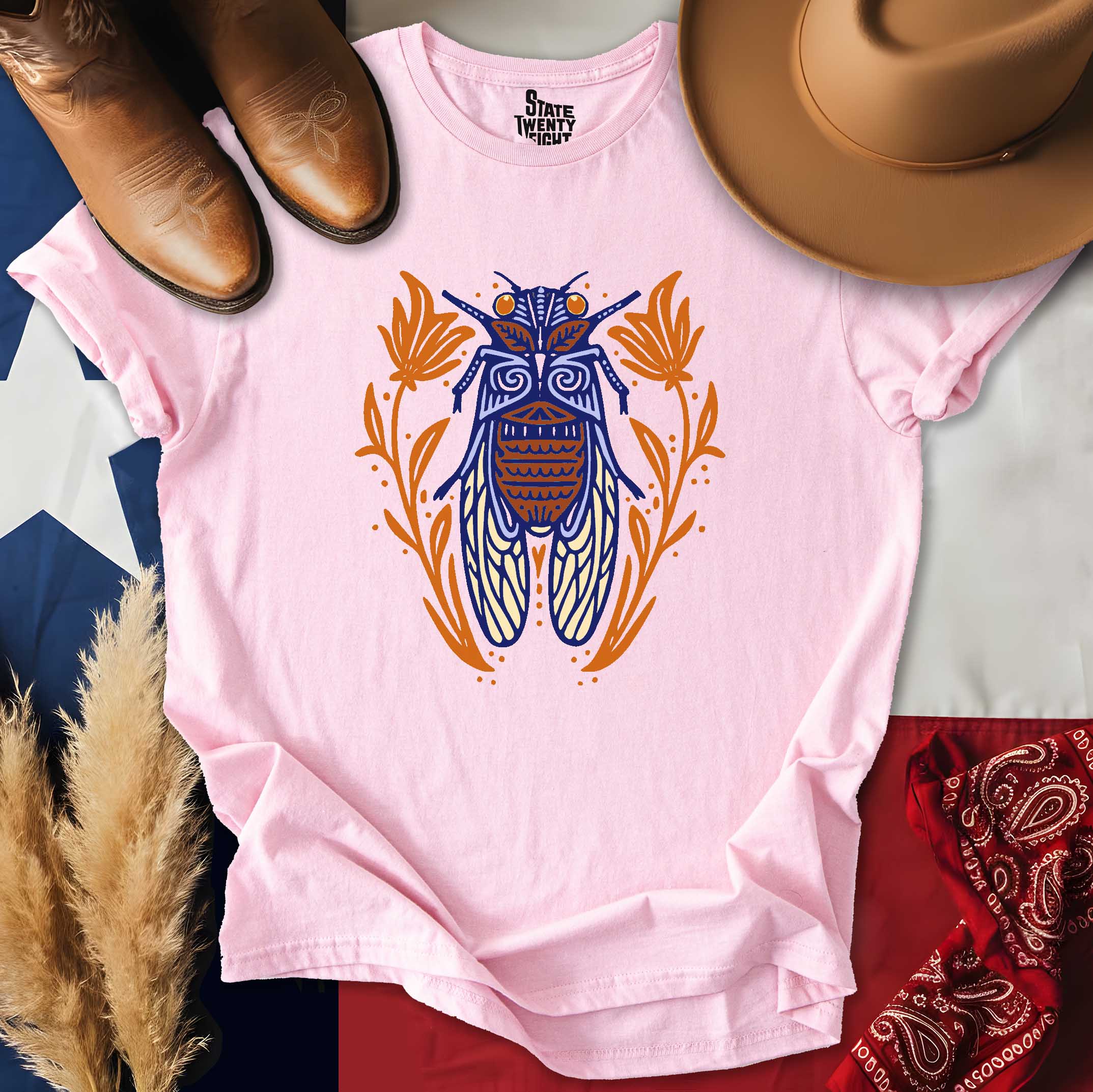 Texas Summer Cicada T-shirt