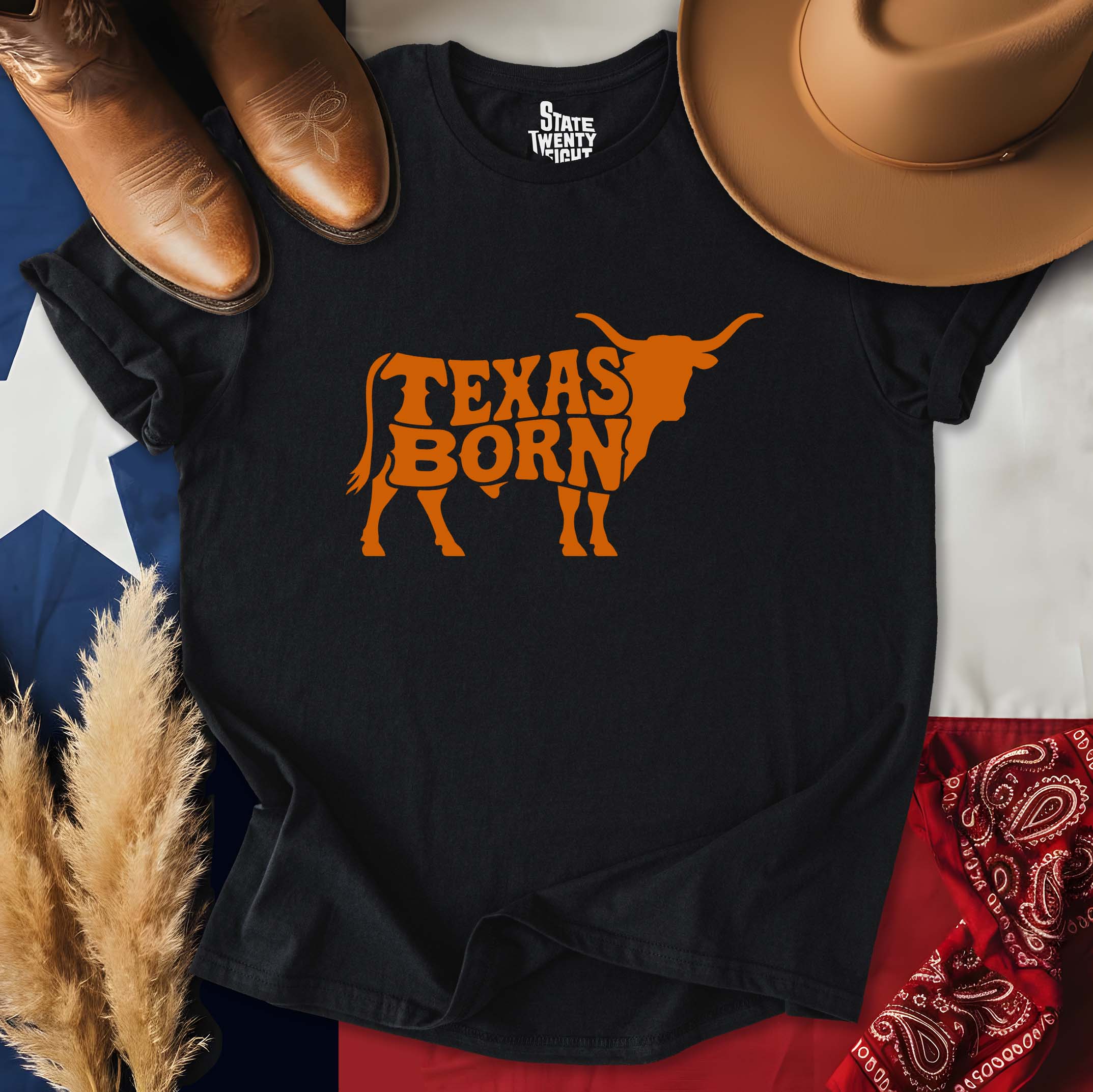 Texas Born Longhorn T-shirt