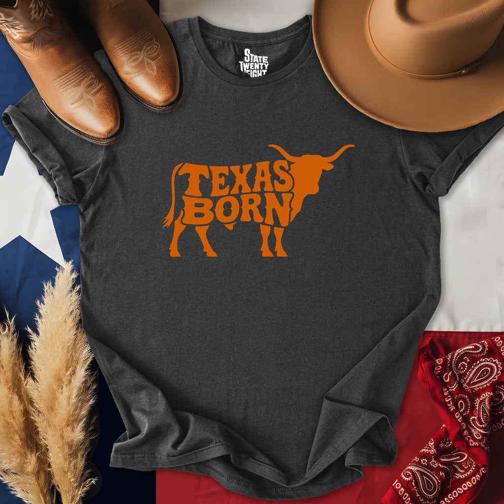 Texas Born Longhorn T-shirt
