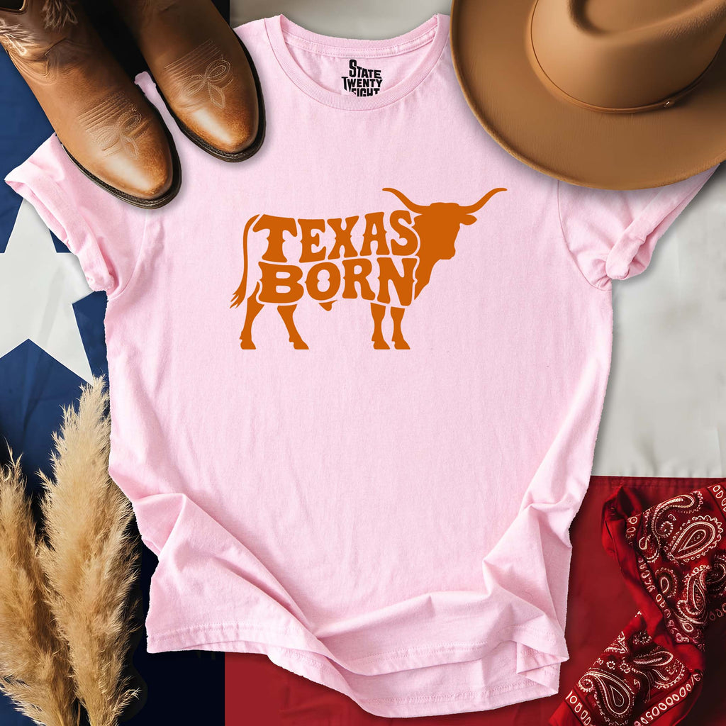 Texas Born Longhorn T-shirt