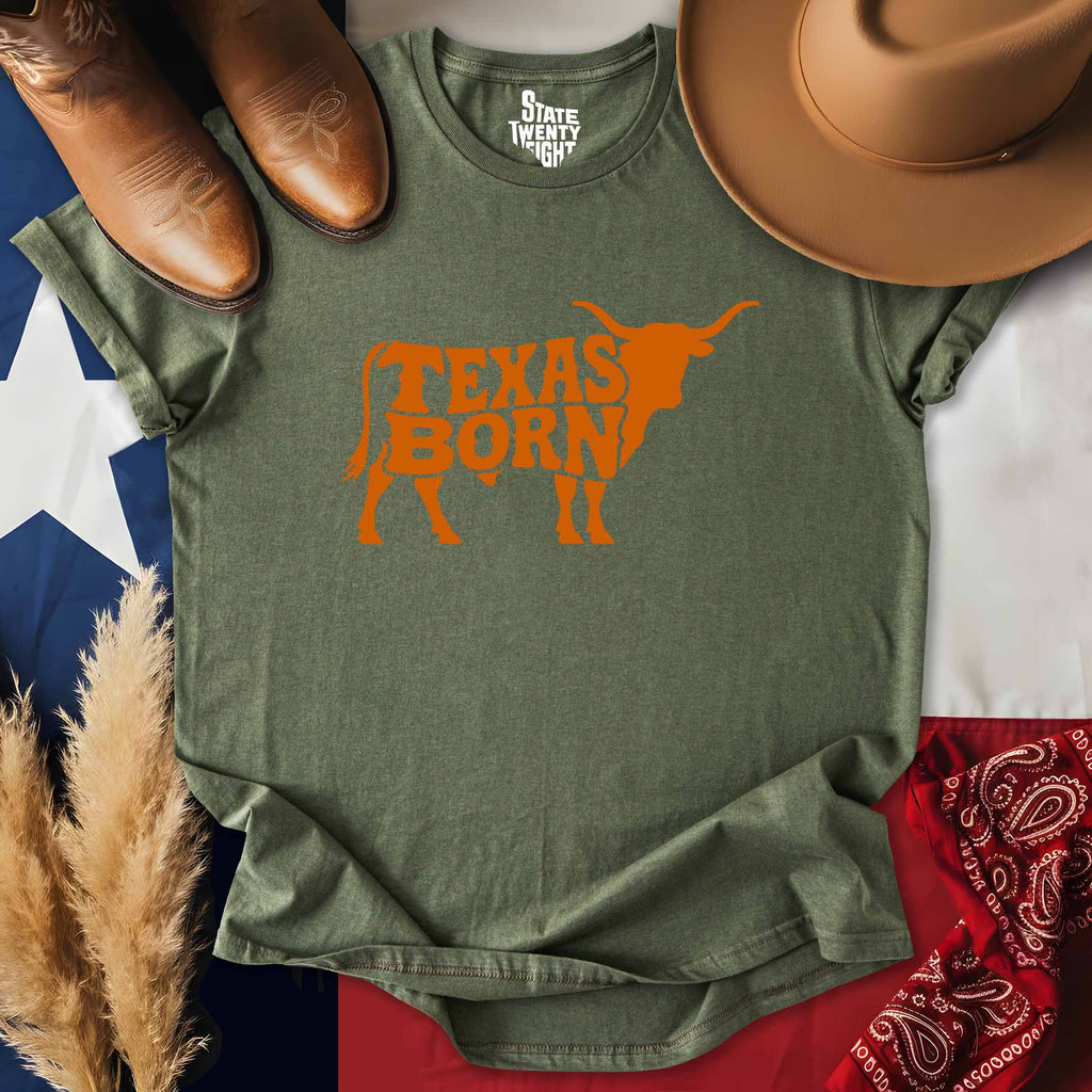Texas Born Longhorn T-shirt