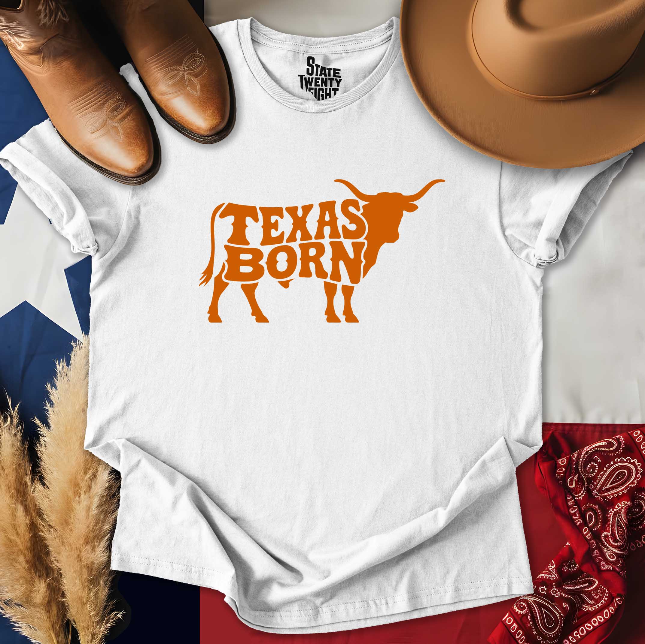 Texas Born Longhorn T-shirt