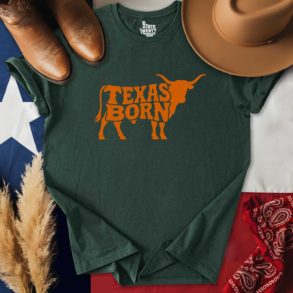 Texas Born Longhorn T-shirt