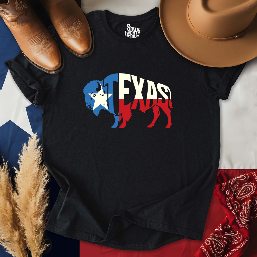 Lone Star Bison T-shirt