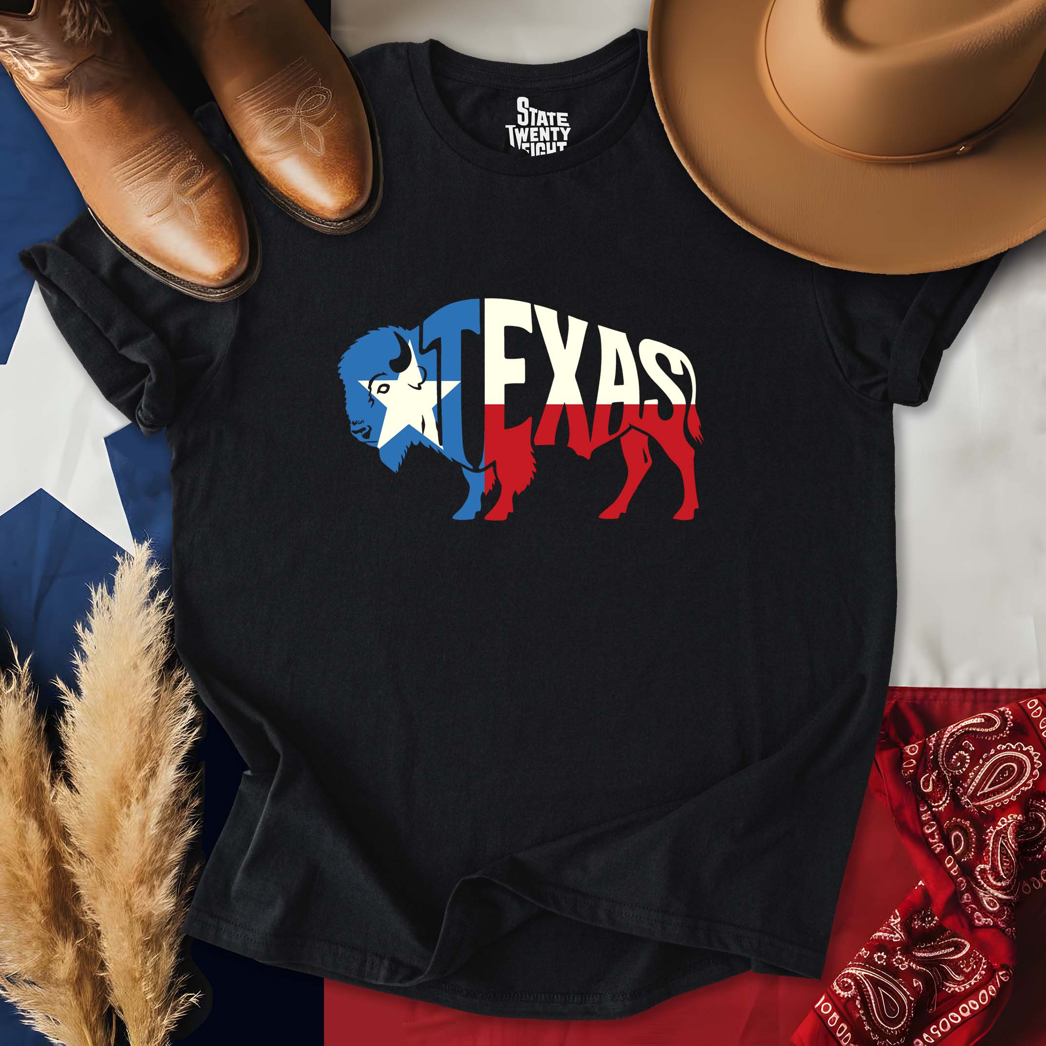 Lone Star Bison T-shirt