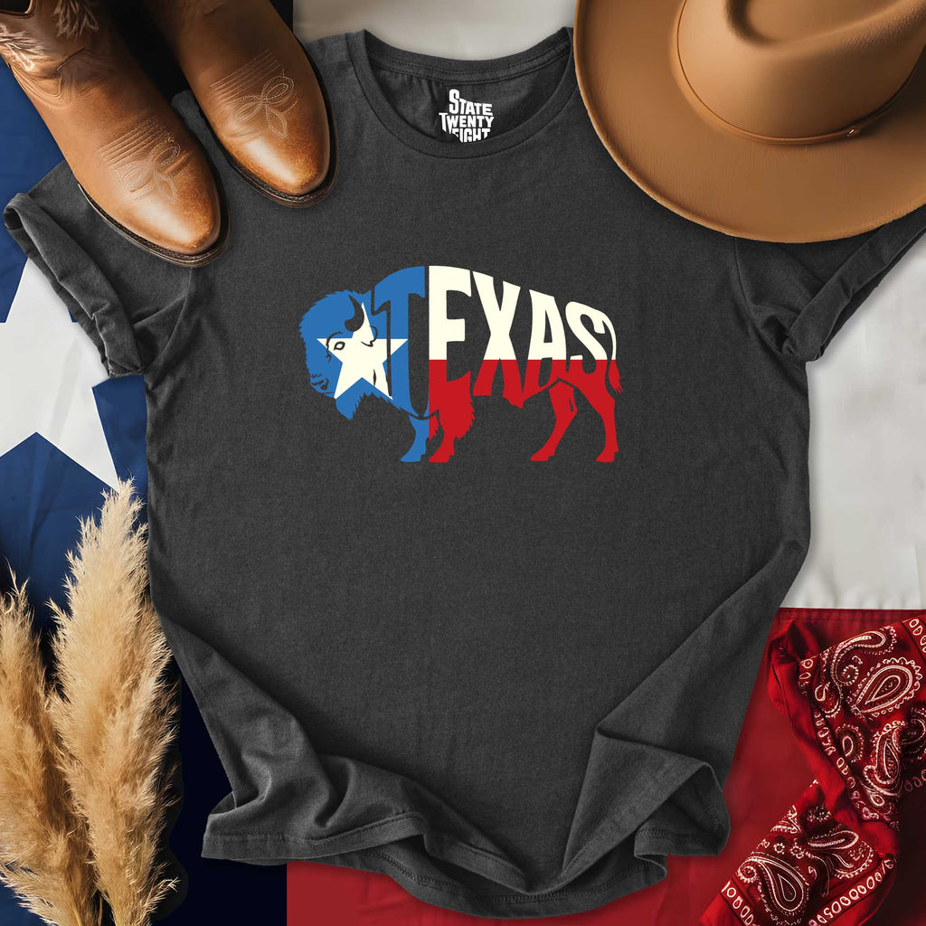 Lone Star Bison T-shirt