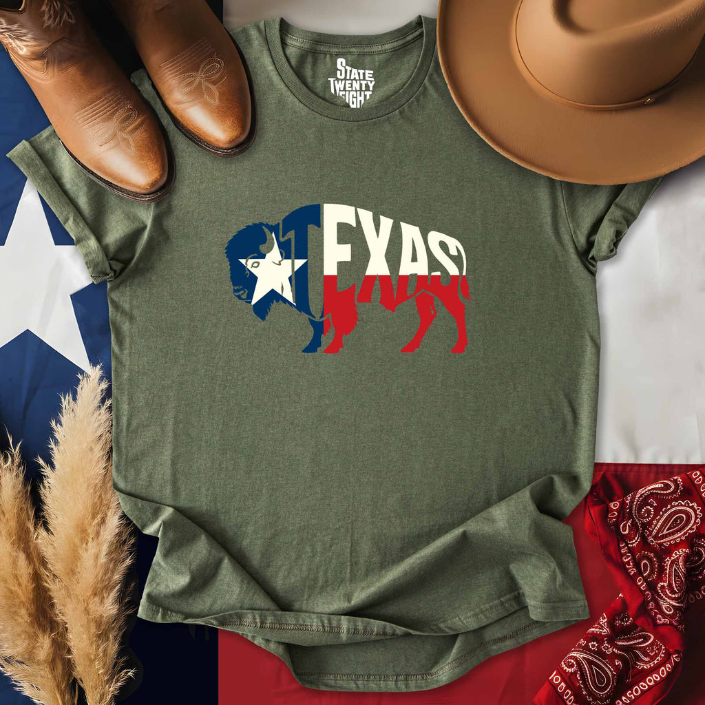 Lone Star Bison T-shirt