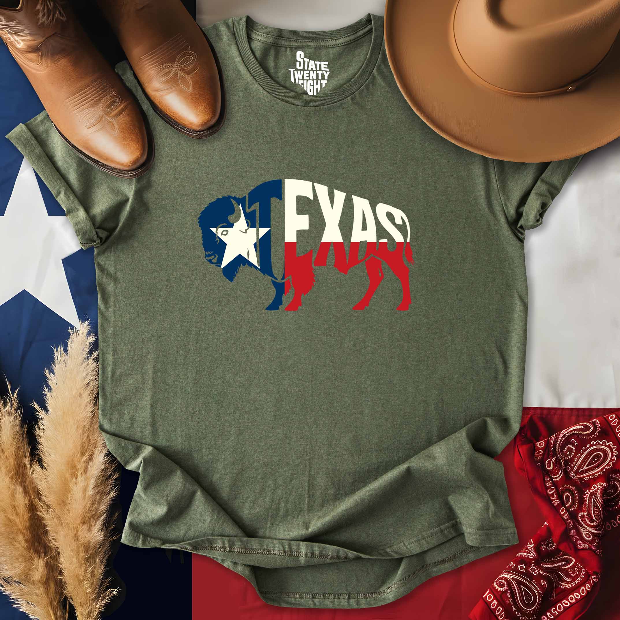 Lone Star Bison T-shirt